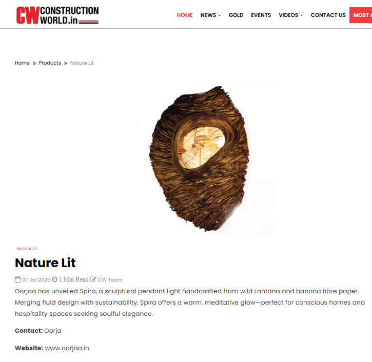 CONSTRUCTION WORLD | NATURE LIT