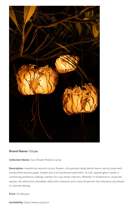 RETHINKING THE FUTURE | COZY WINTER LIGHTING STYLES