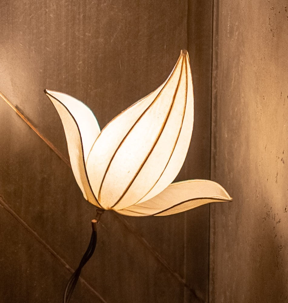 Palash Shade with Stone Base