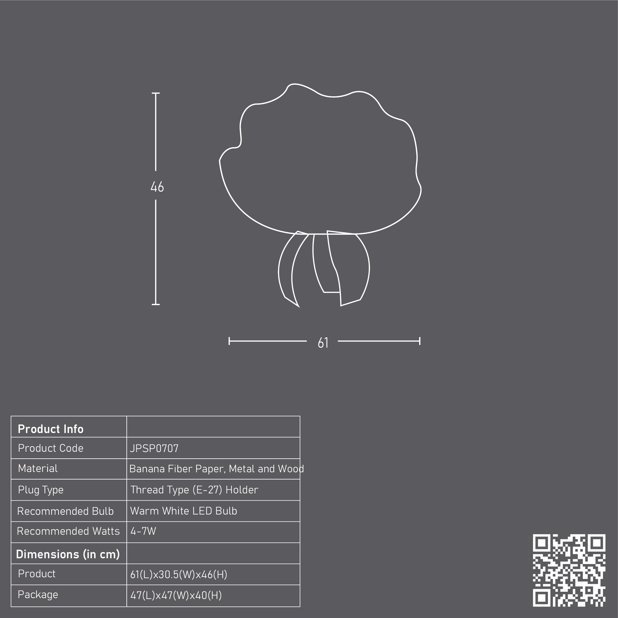 Flame of Forest Convex Table Lamp