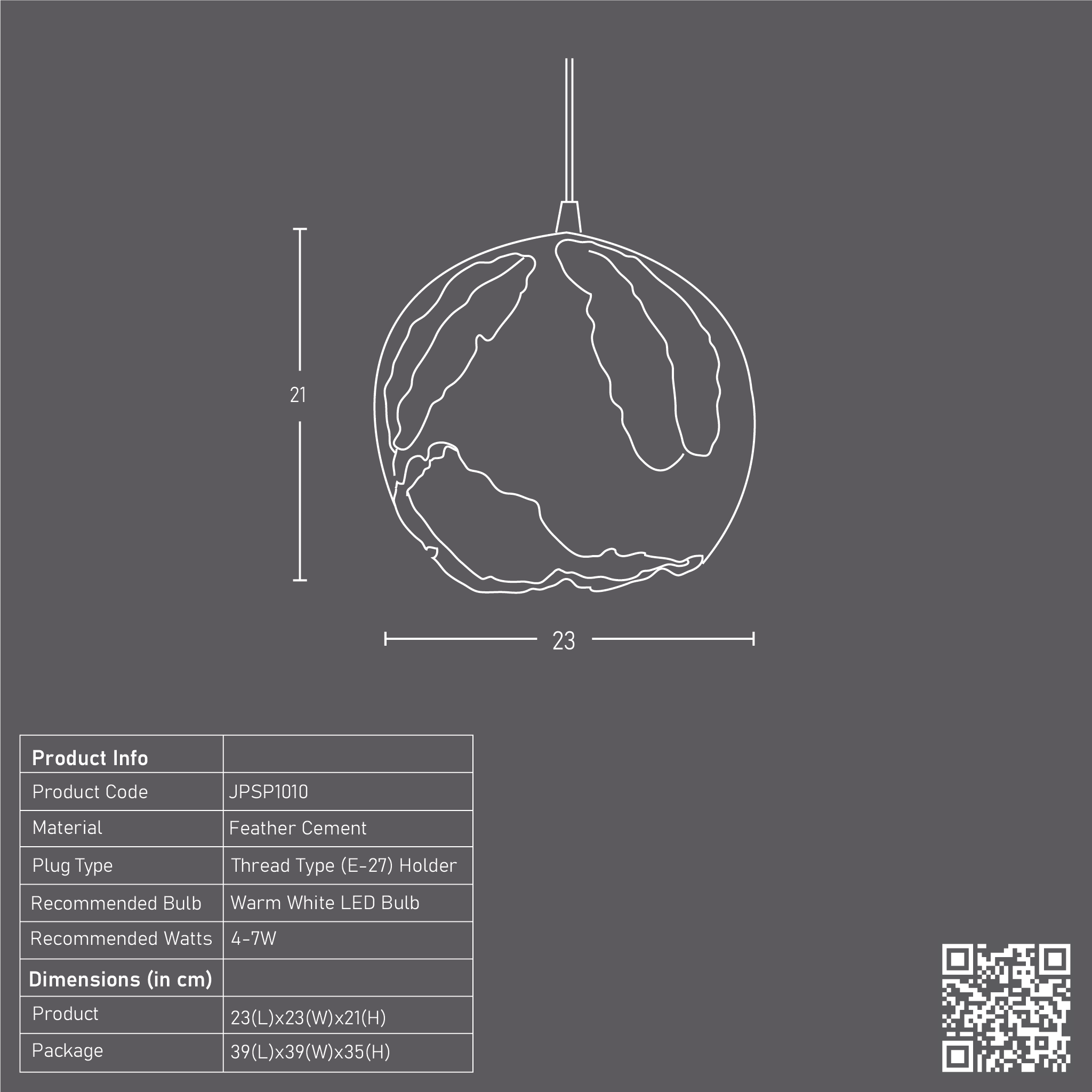 Harvest Vineyard Pendant Lamp