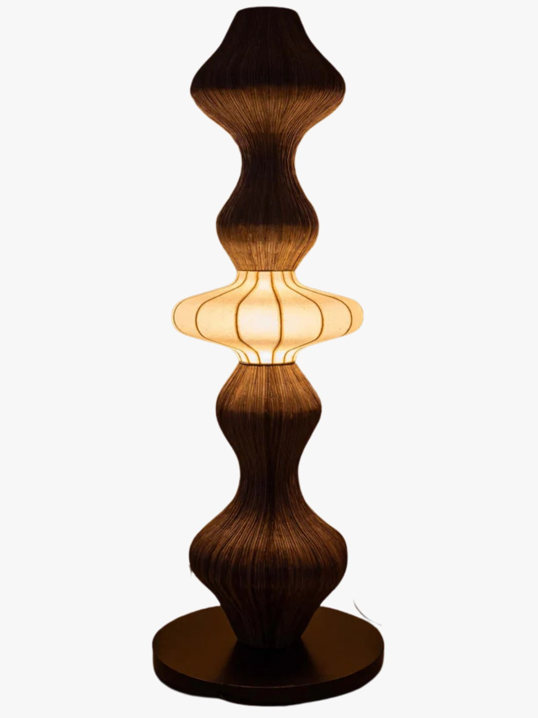 Floor Gaia Pillar lamp with Single Shade