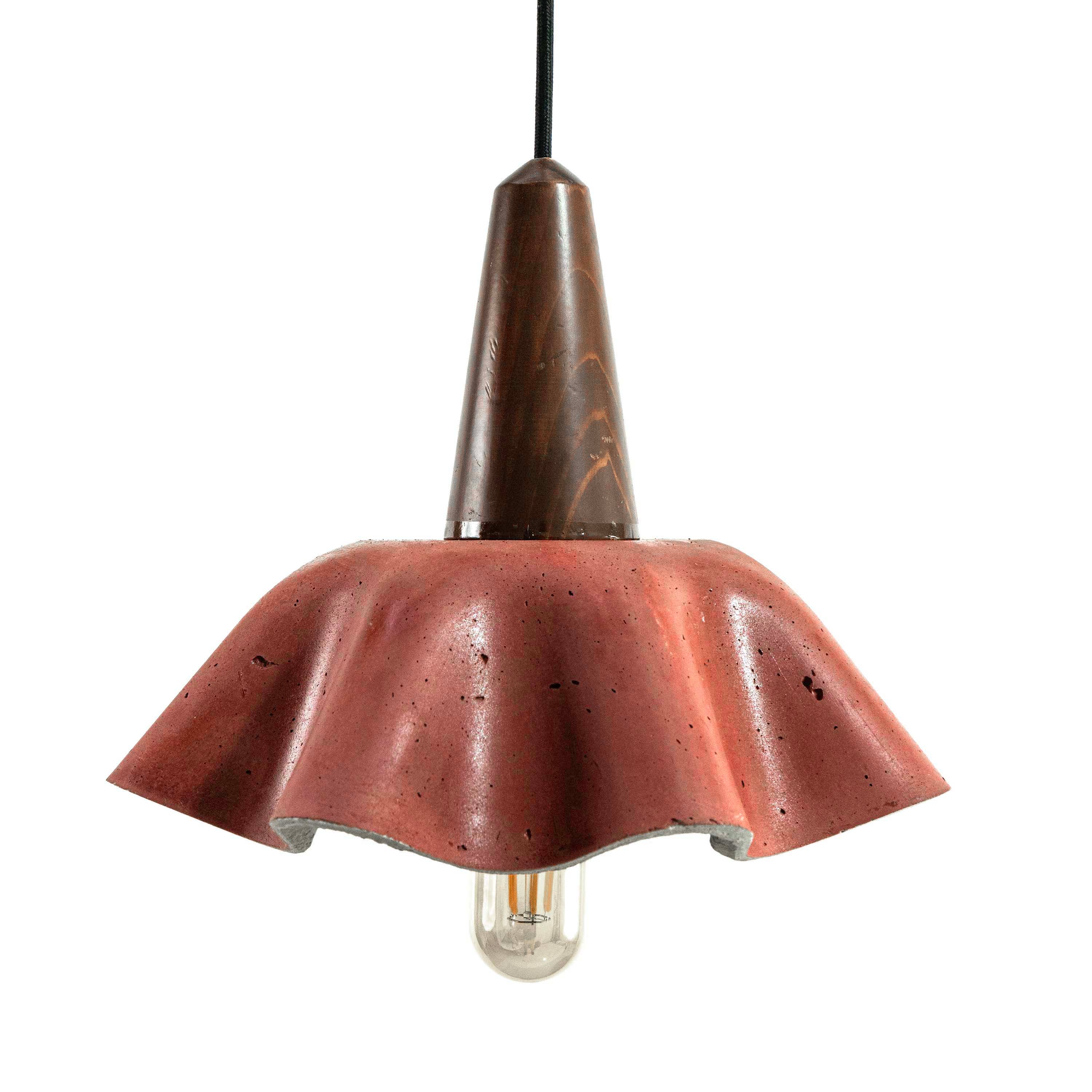 Twill Pendant Lamp (Merlot)