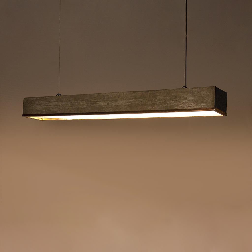 Amalgam Oblang Pendant Lamp (Copper)