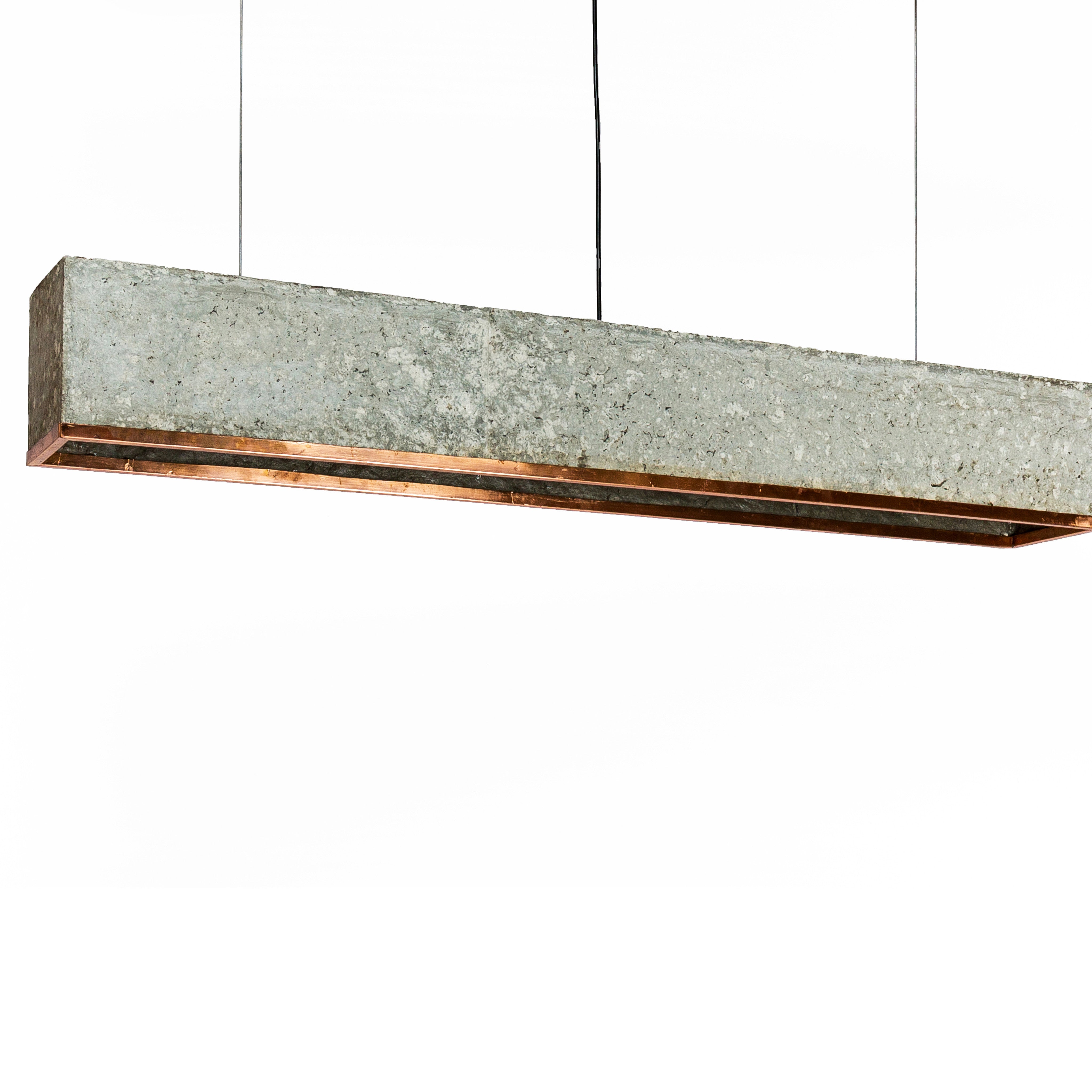 Amalgam Oblang Pendant Lamp (Copper)