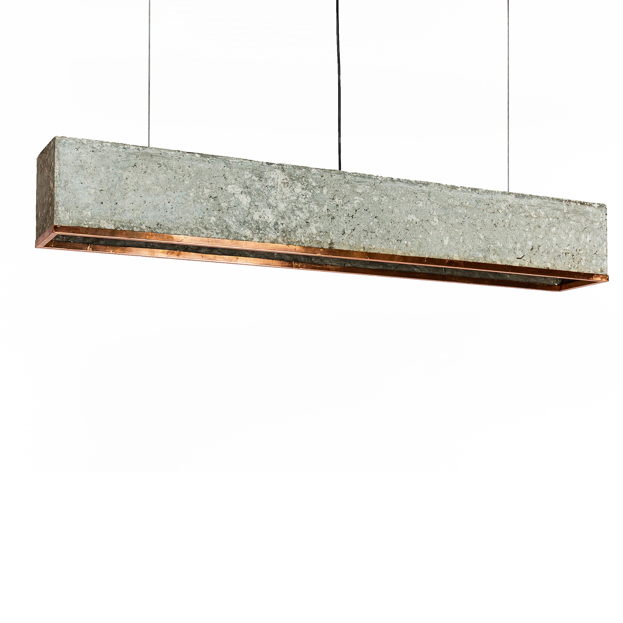 Amalgam Oblang Pendant Lamp (Copper)