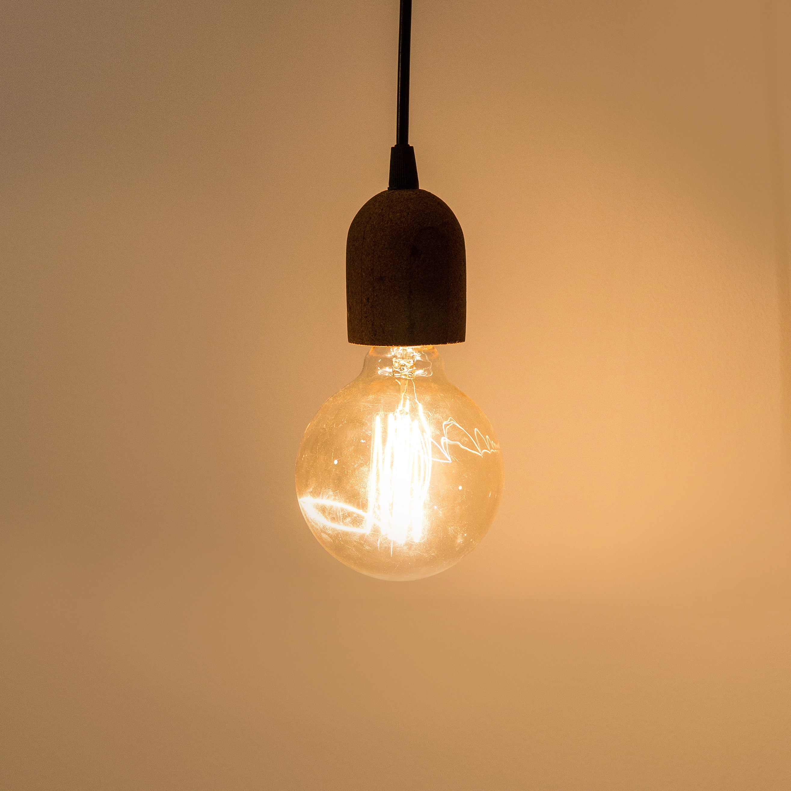 Cork Bulb Holder (light)