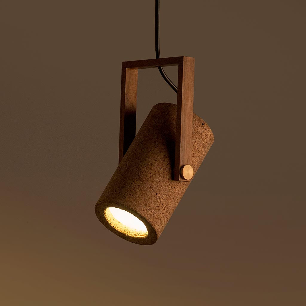 Cork Pivot Pendant Light