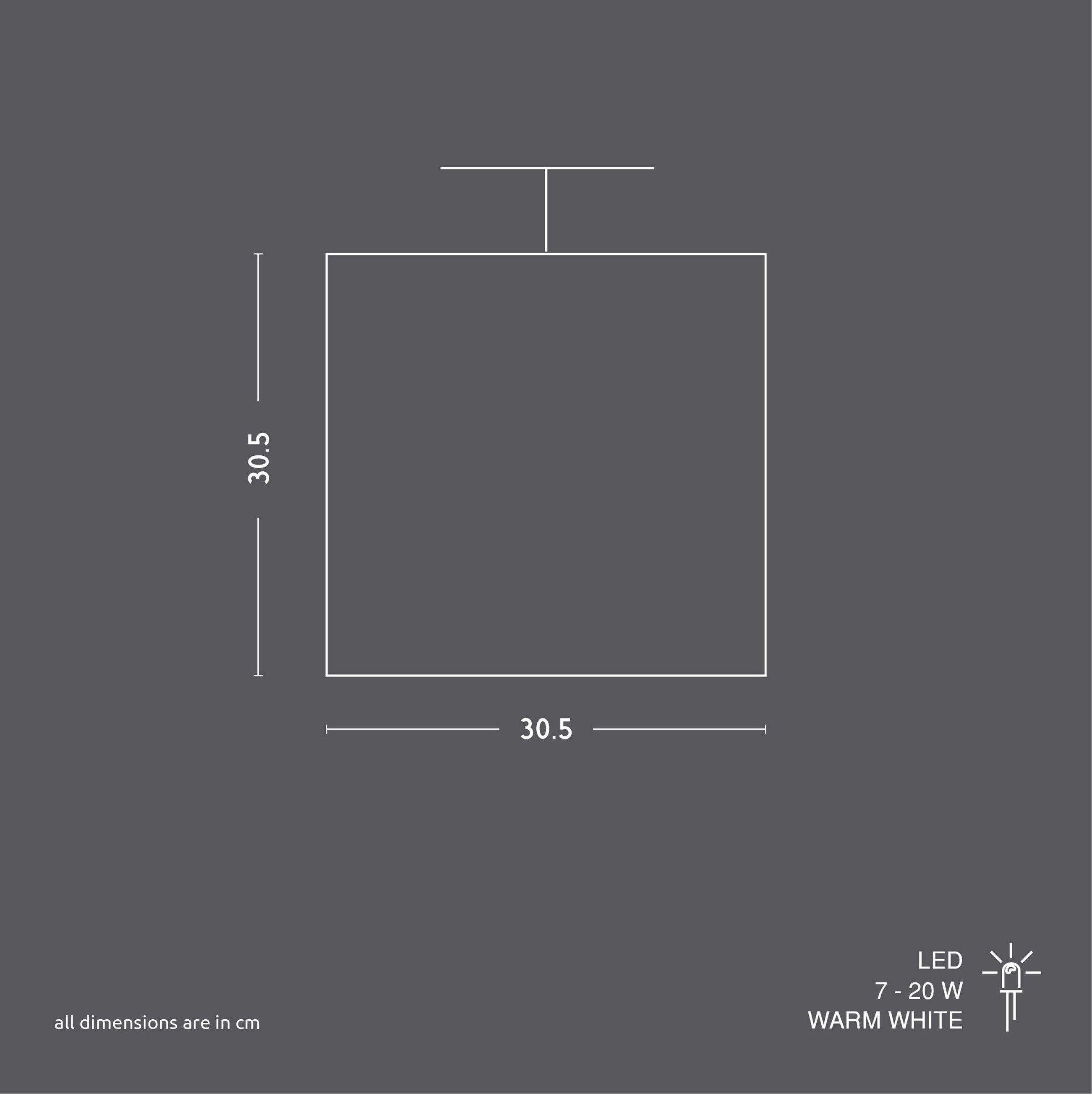 Cube Woven Pendant Lamp