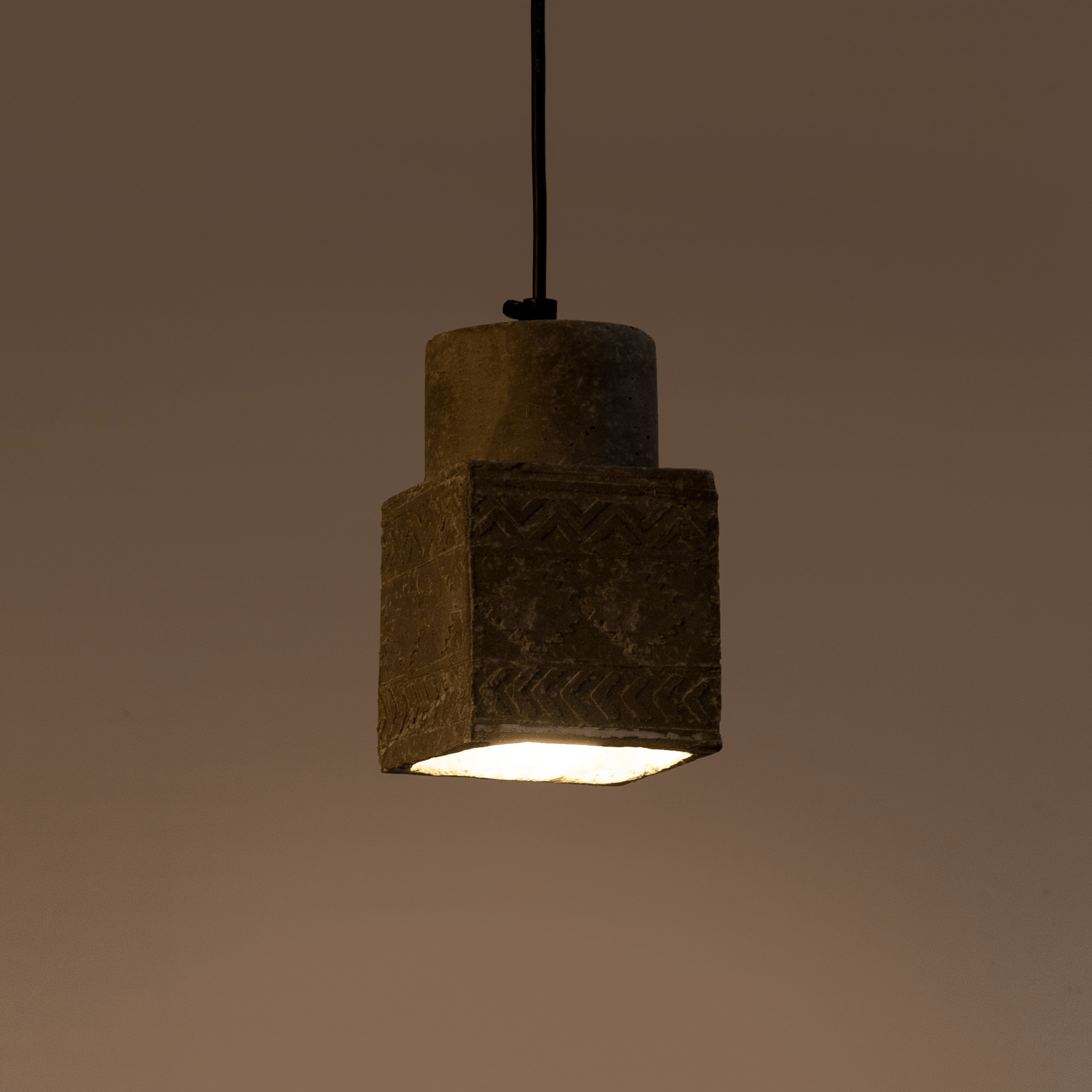 Cubiscask Assorted Pendant Lamp (Aztec Print)