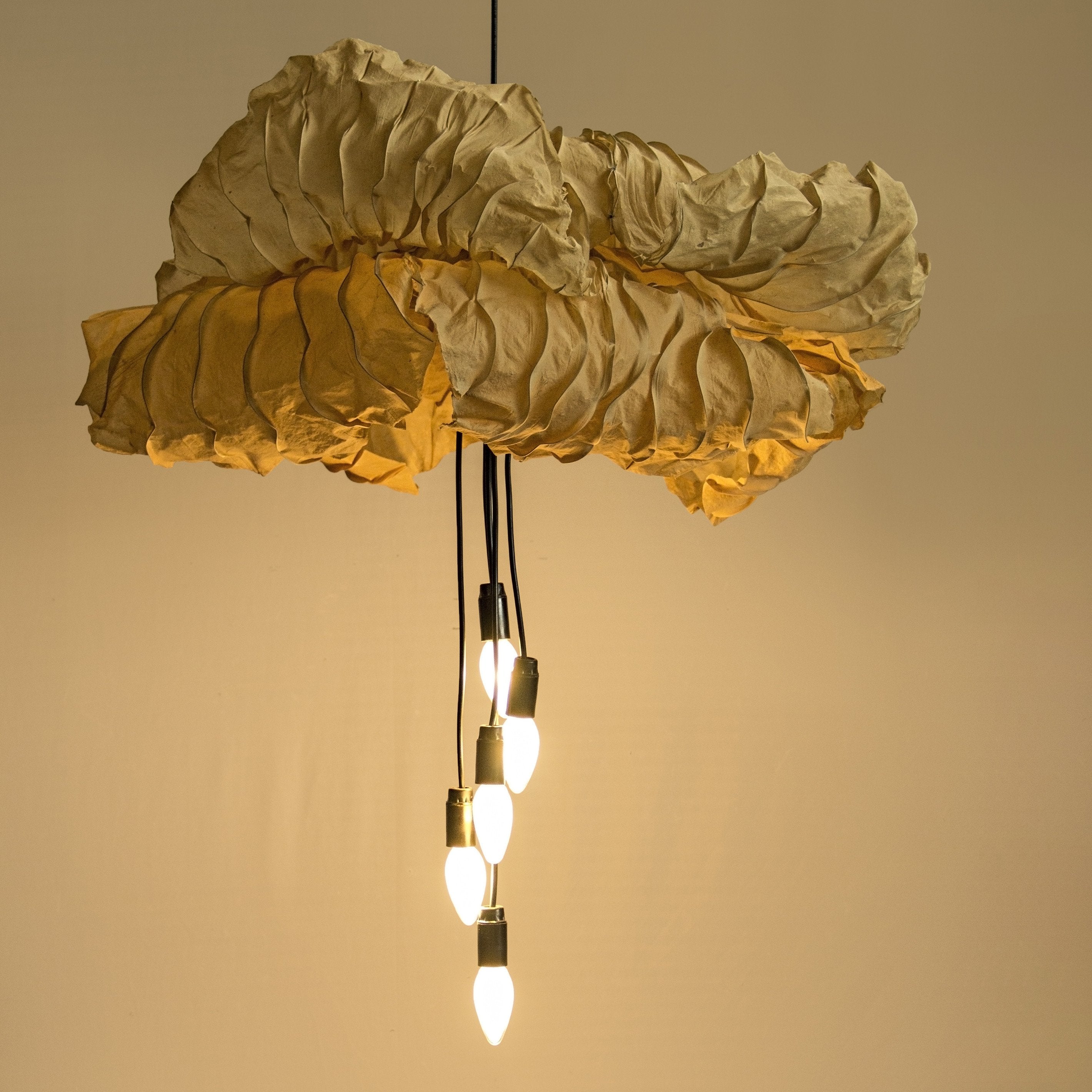 Double Passion Flower Pendant Lamp