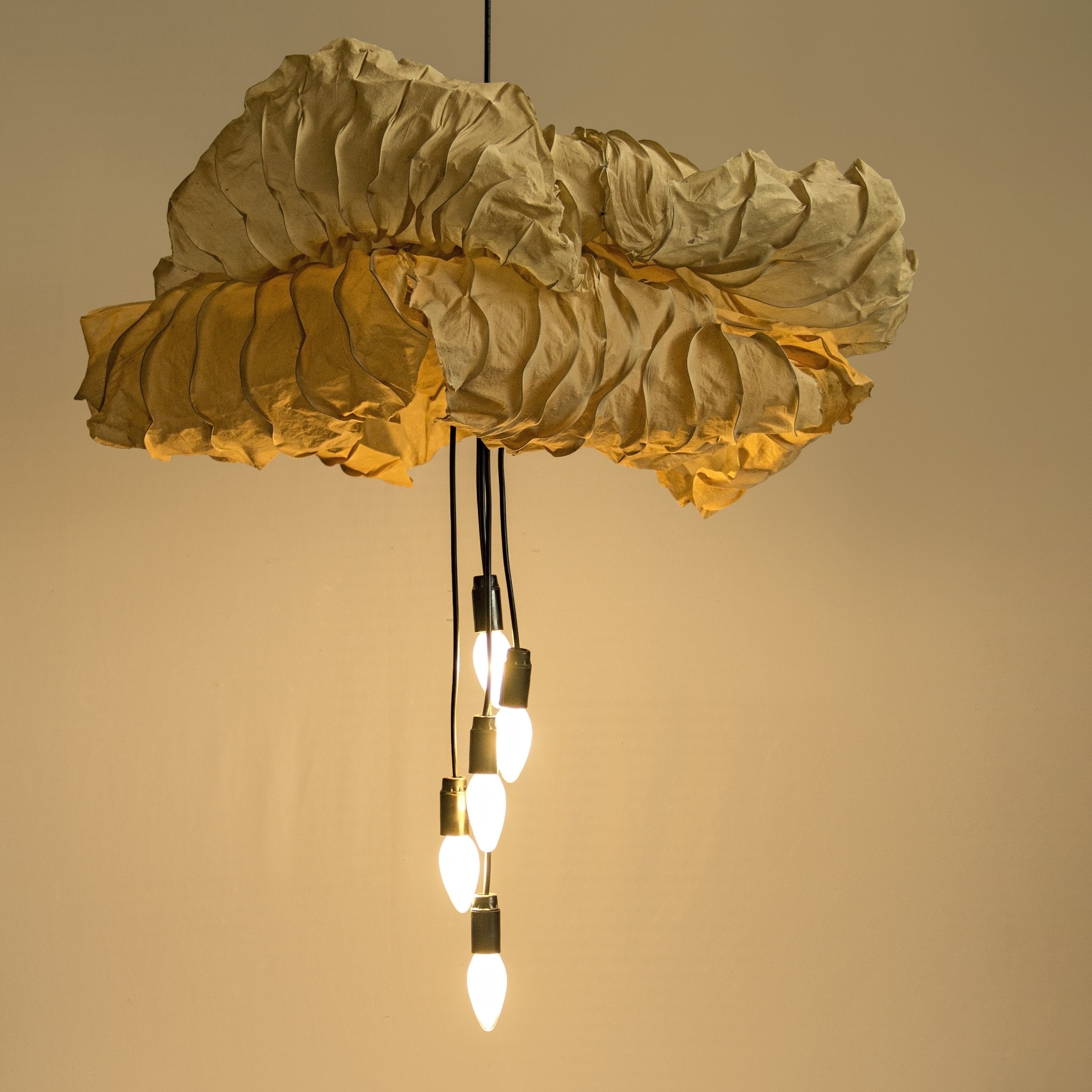 Double Passion Flower Pendant Lamp