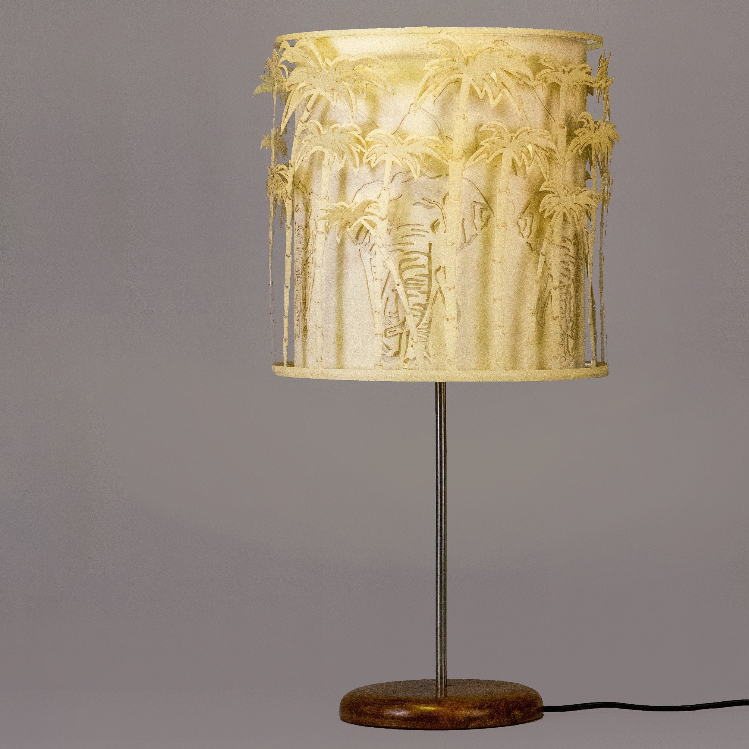 Elephant Shadow Play Table Lamp