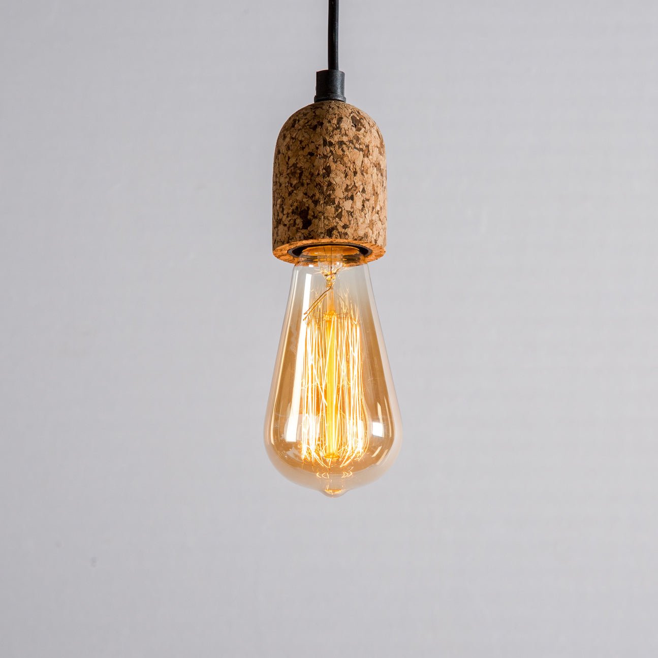 Cork Bulb Holder (Dark)