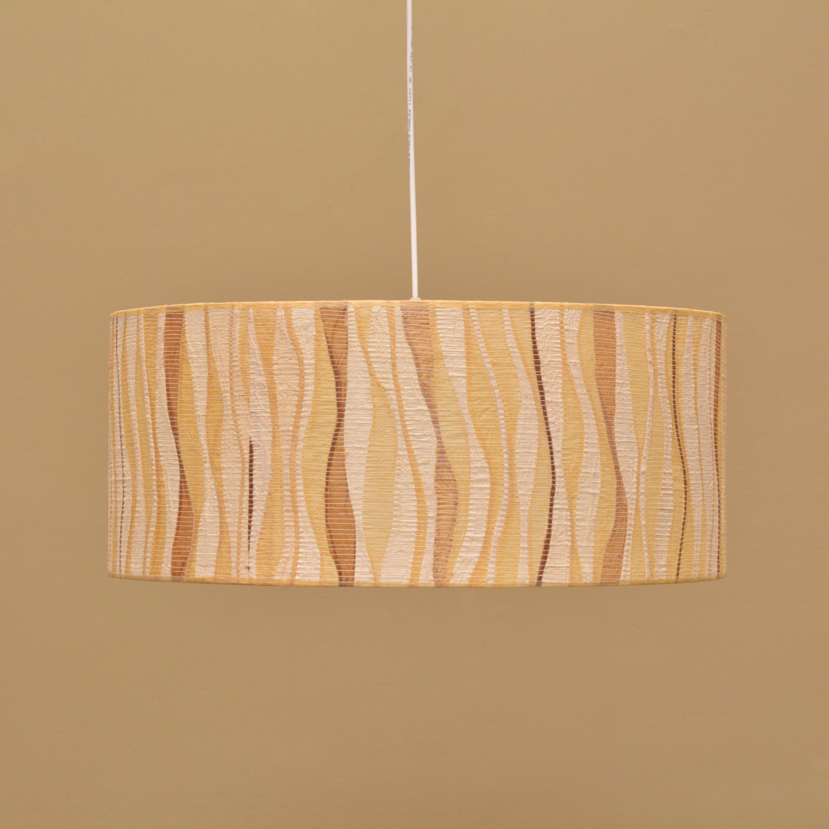 Drum Woven Pendant Lamp