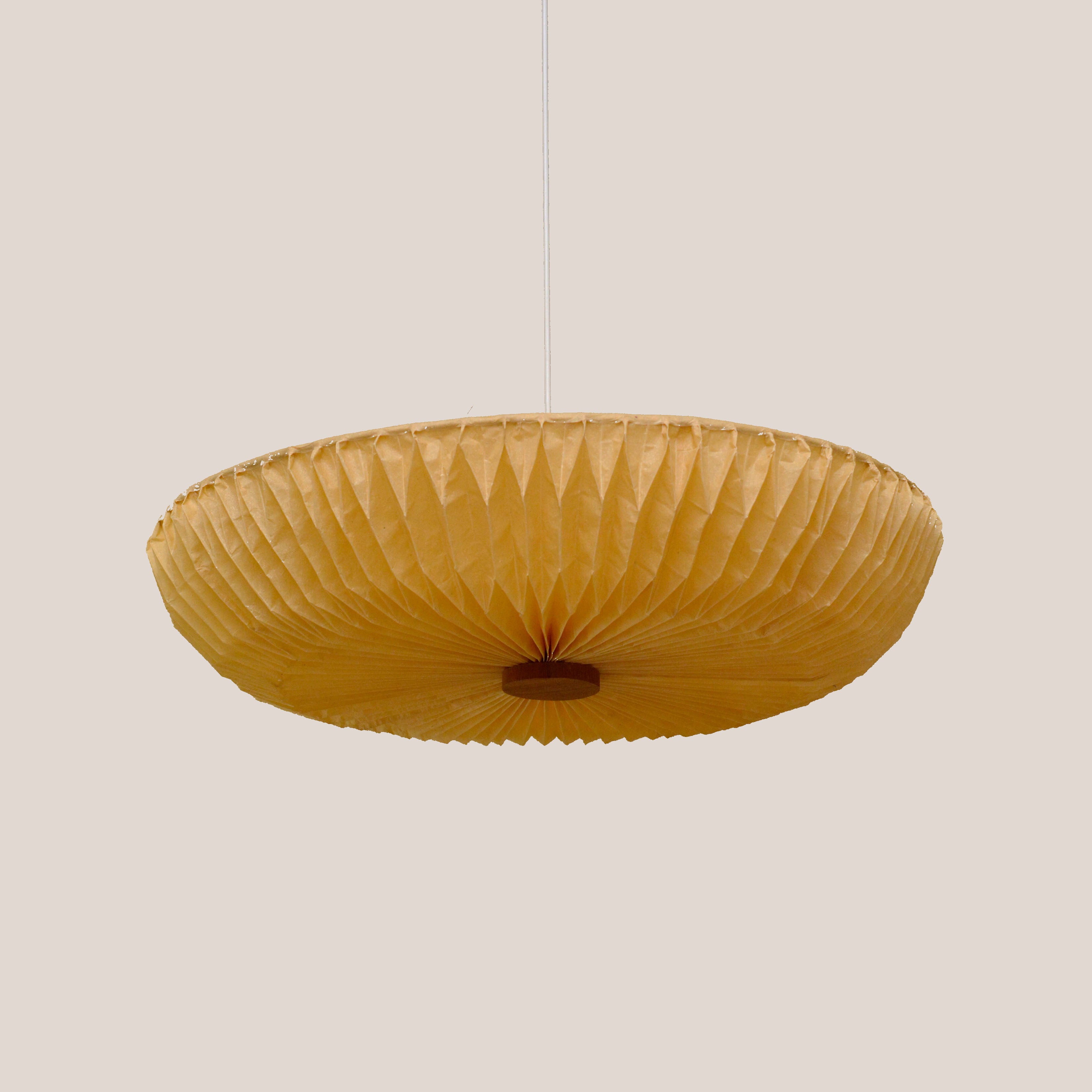 Origami Mushroom Pendant Lamp