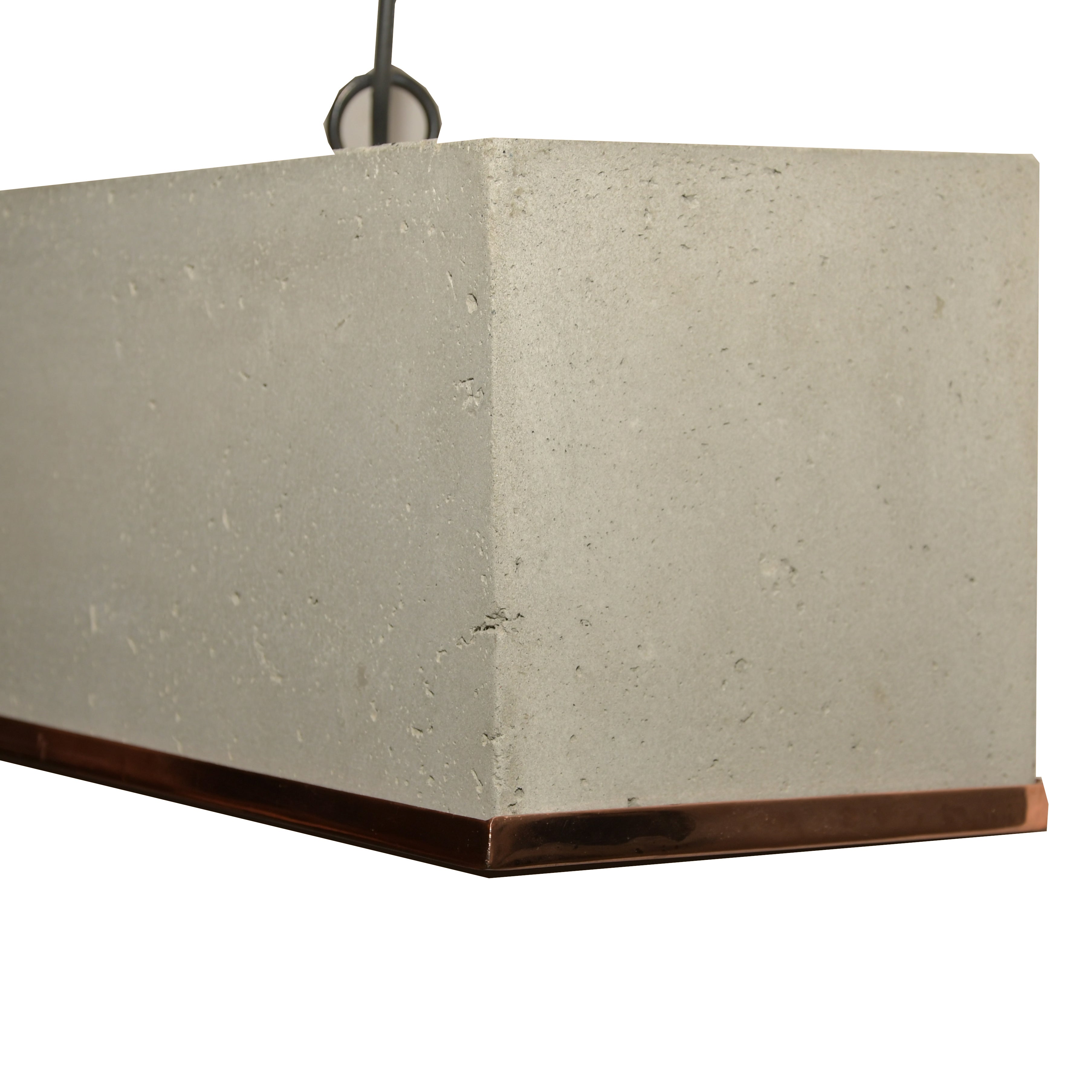 Amalgam Oblang Pendant Lamp (Copper)