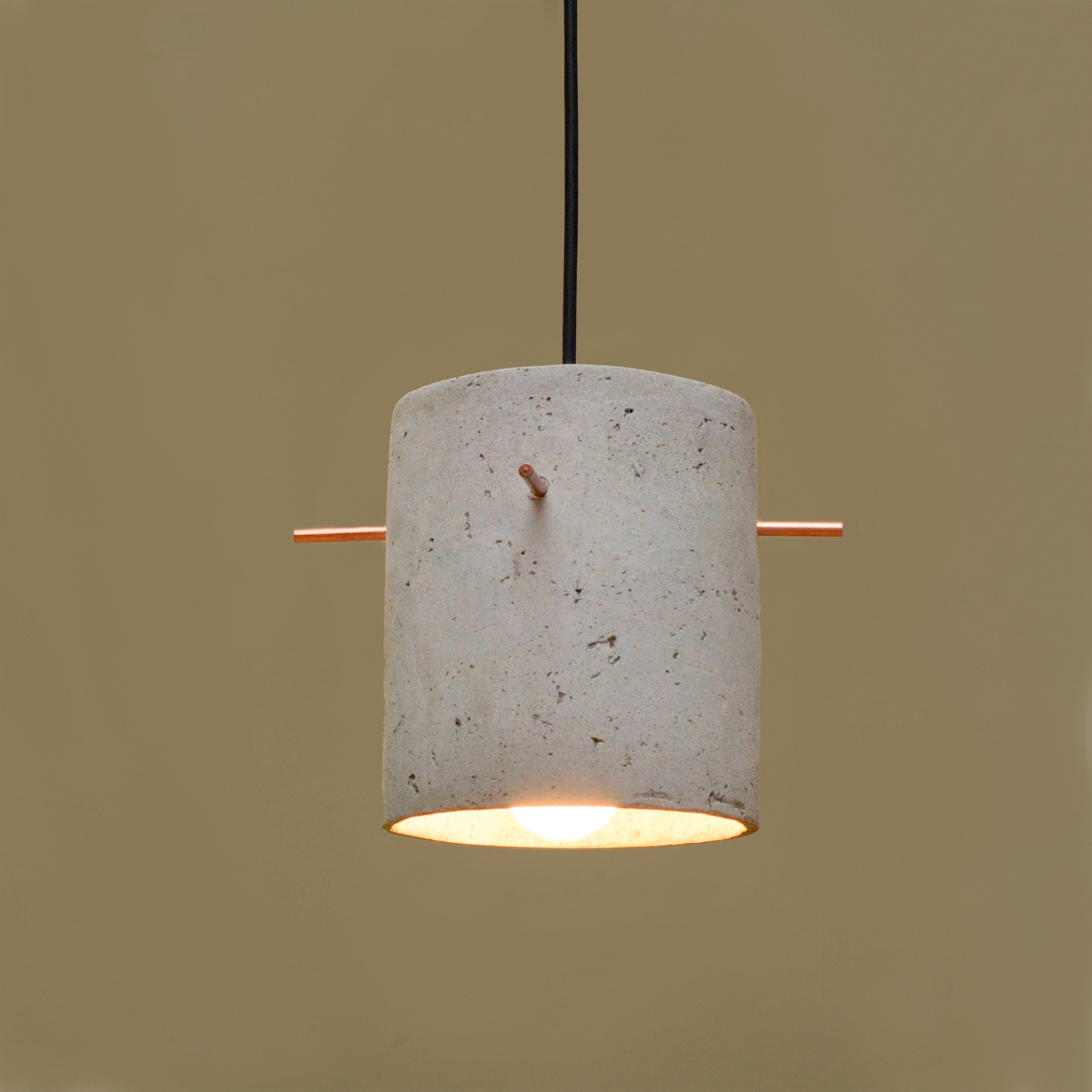 Canister Assorted with Copper Pegs