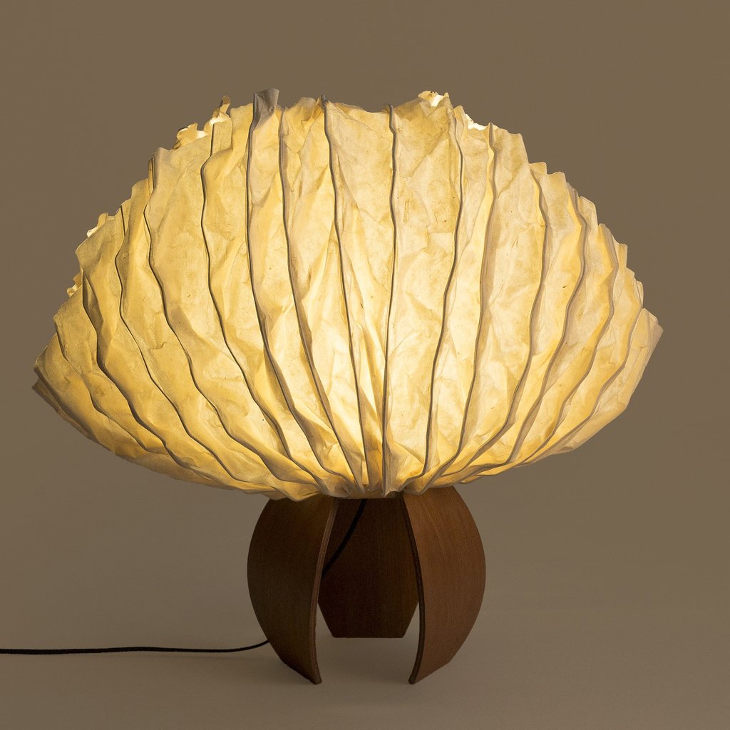 Flame of Forest convex Table Lamp