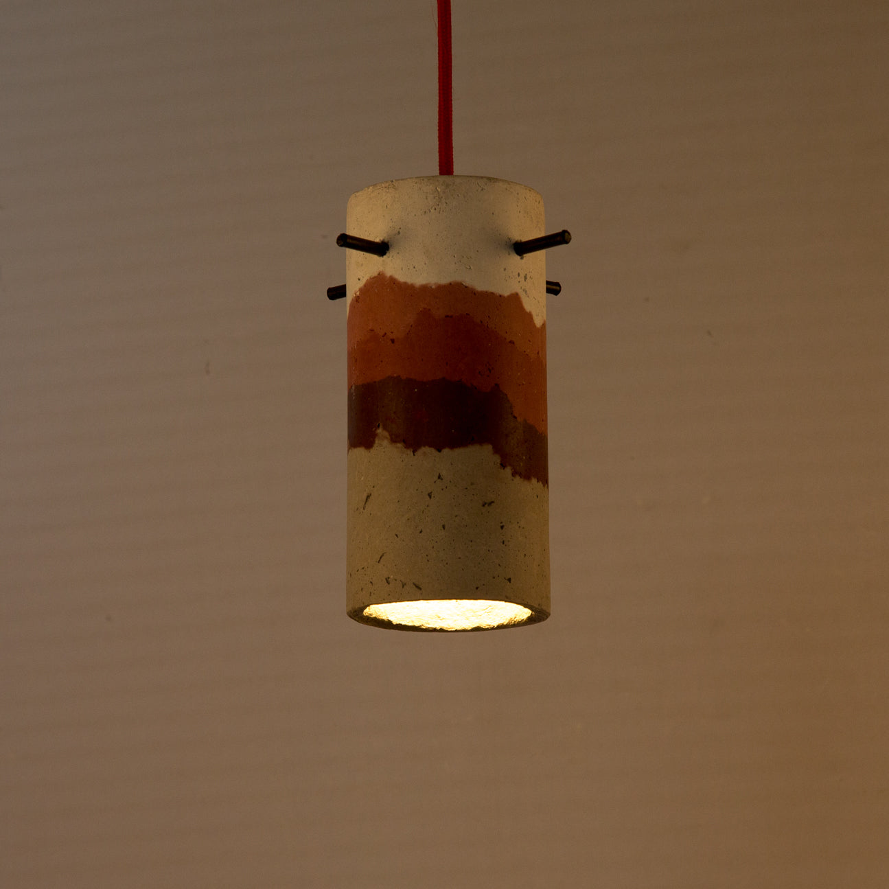 Aura Pendant Lamp (Red Gradation)