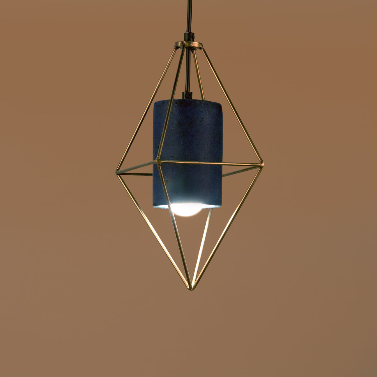 Iris Pendant Lamp (Indigo)