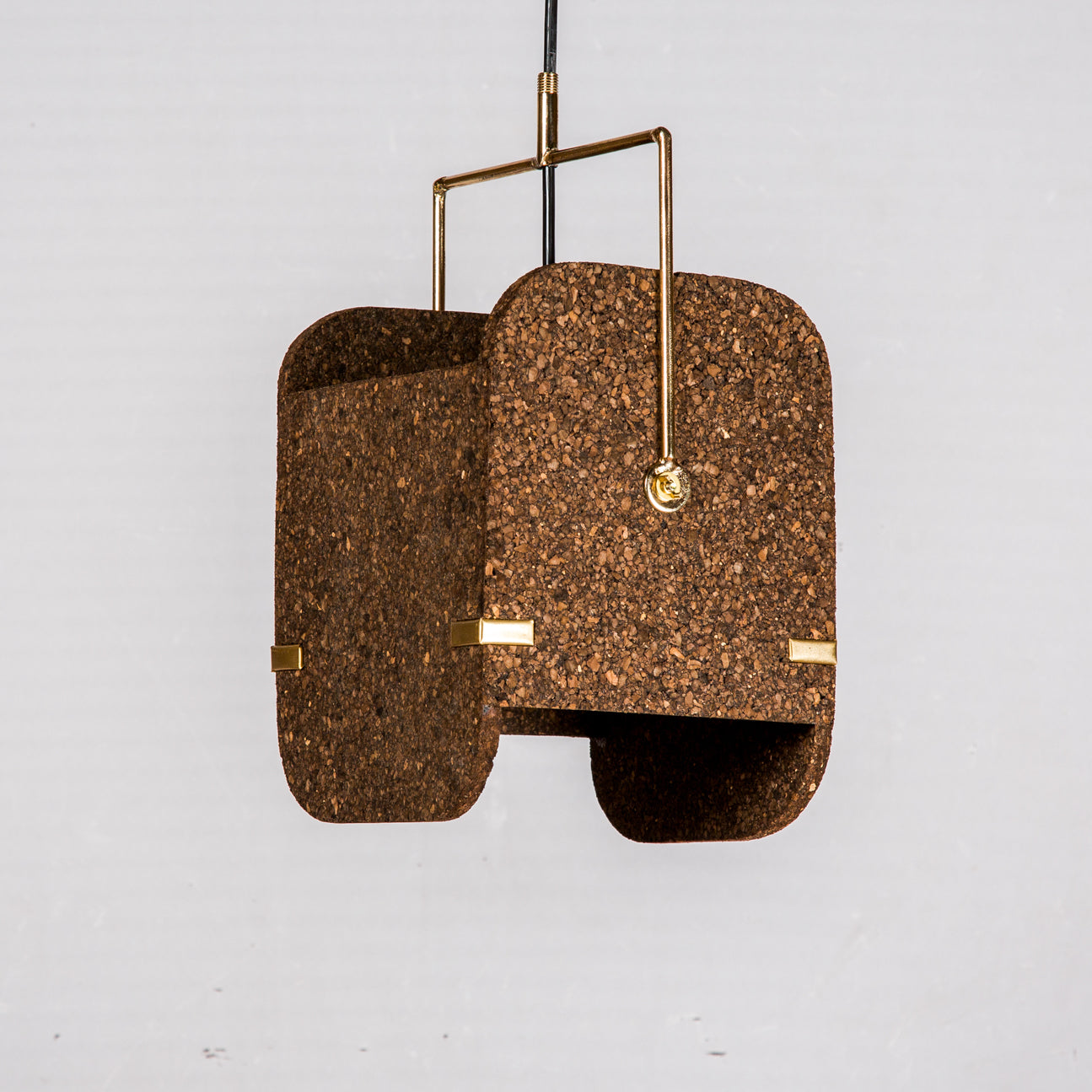 Jude T Pendant Lamp (Dark Cork)