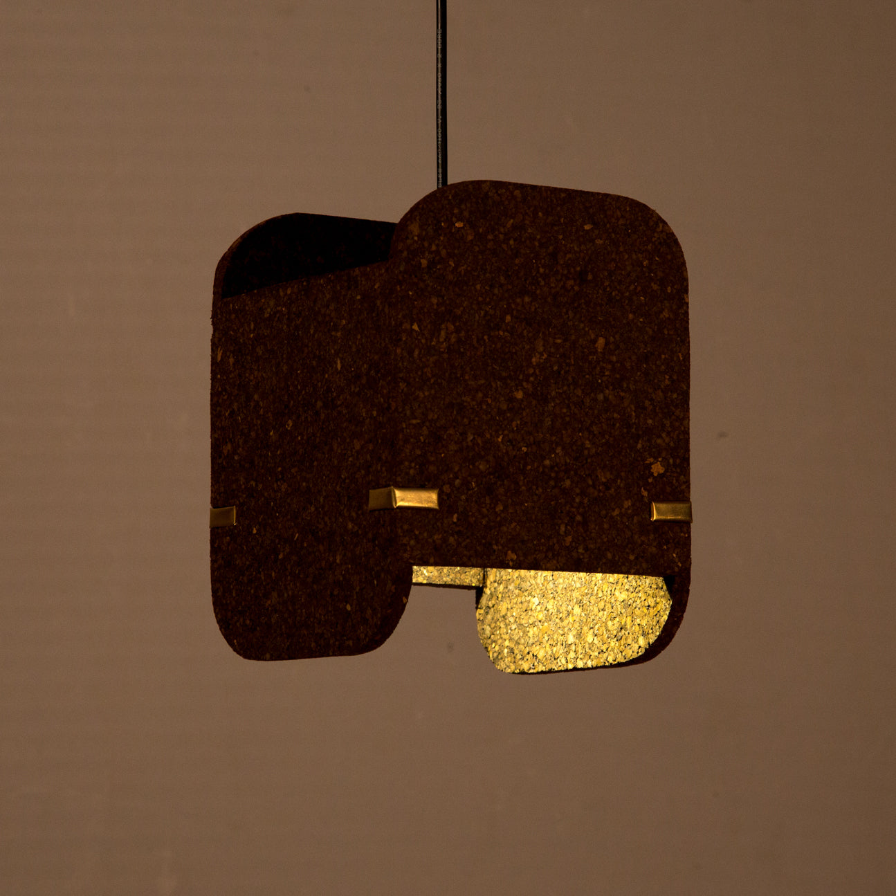Jude Pendant Lamp (Dark Cork)