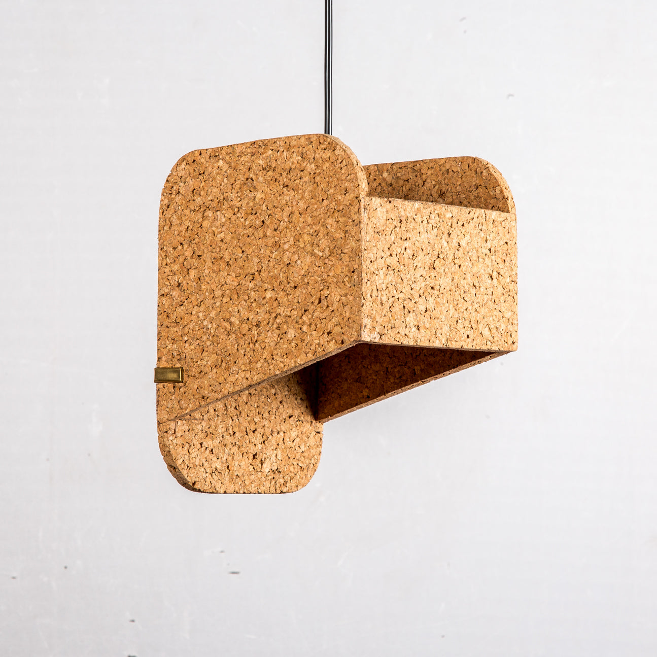 Jude Sliced Pendant Lamp (Light cork)