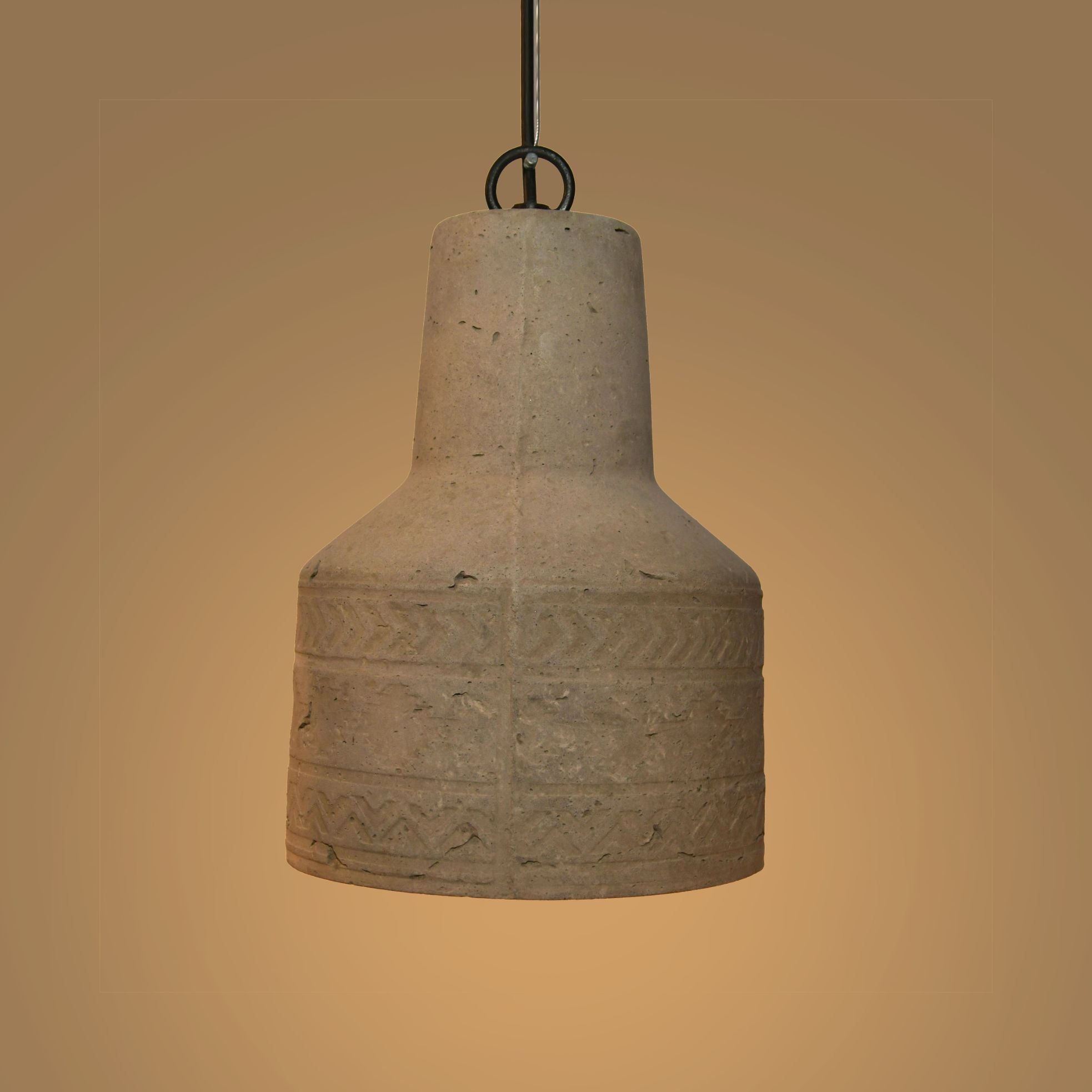 Gong Assorted Pendant Lamp (Aztec Print)
