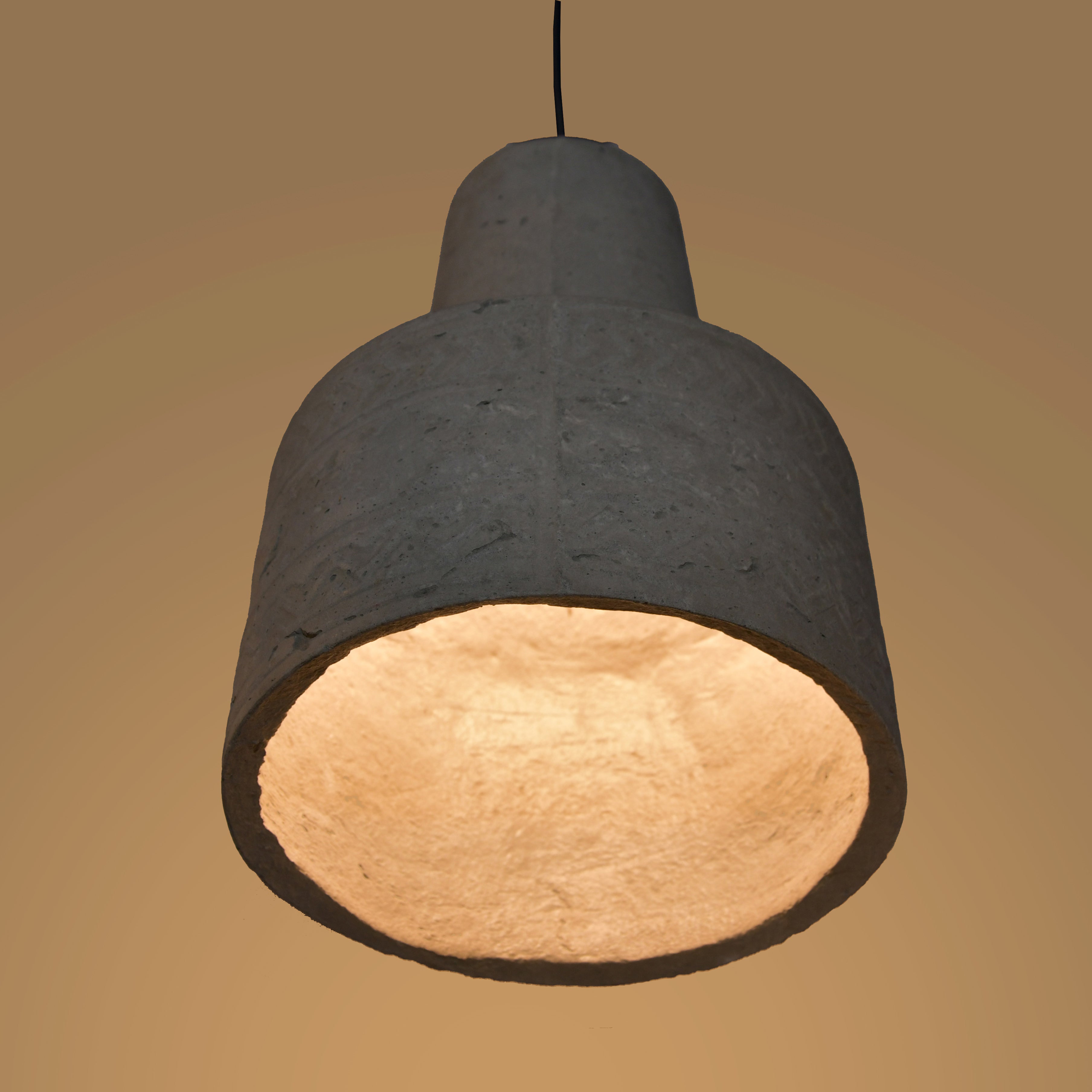 Gong Assorted Pendant Lamp (Aztec Print)-JP Eco Design-Bedroom Lamps,cement,Living Room Lamps,OVERSEAS,Study Room Lamps