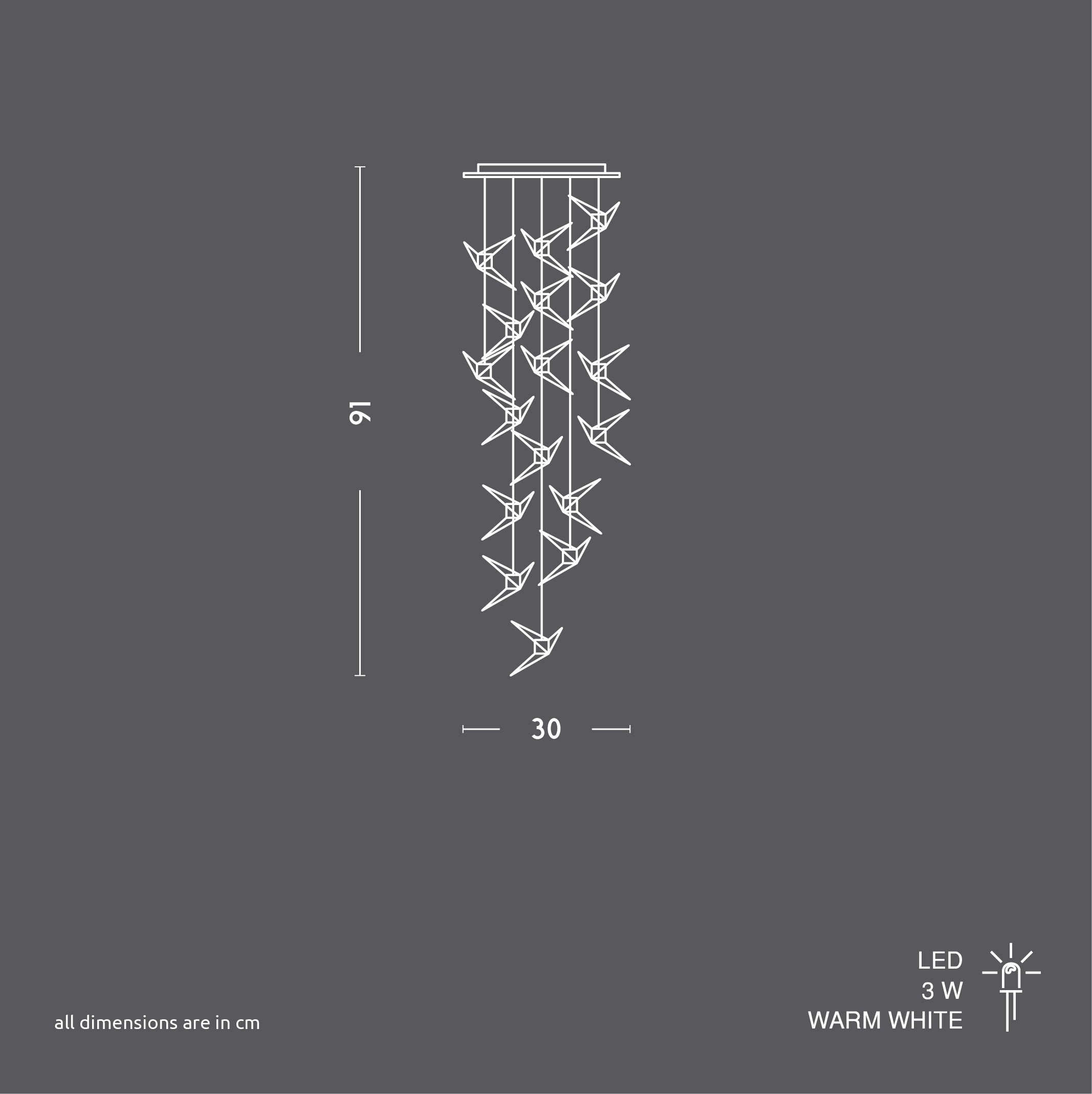 City Birds Pendant Lamp