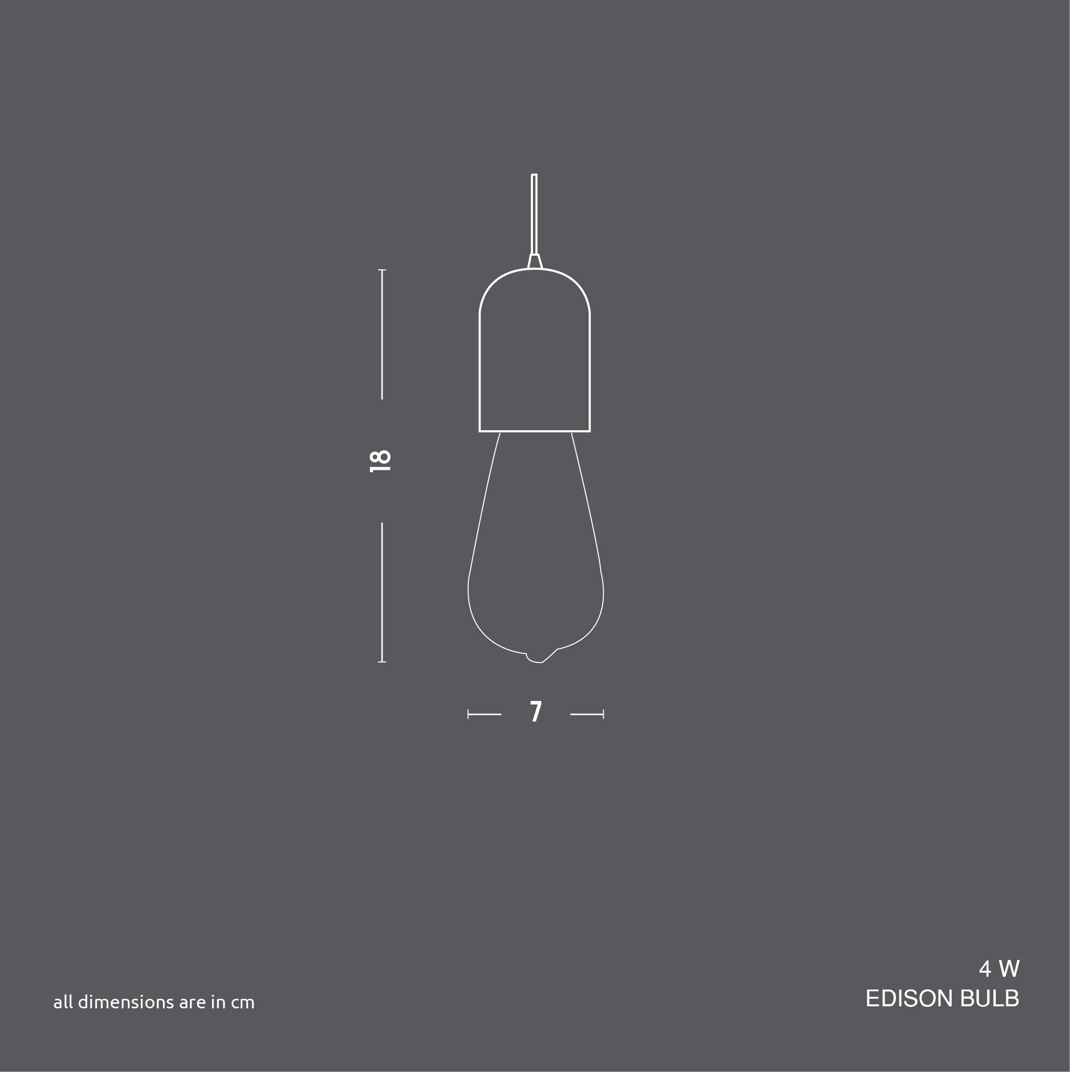 Cork Bulb Holder (Dark)