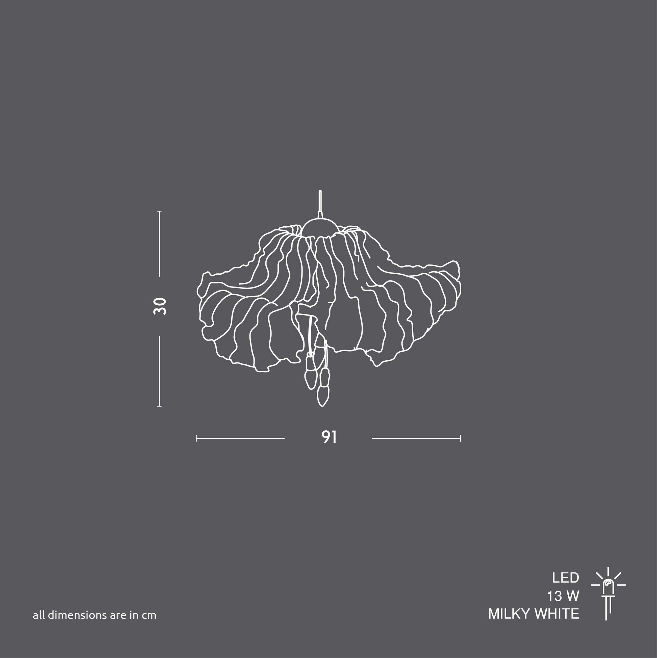 Passion Flower Pendant Lamp