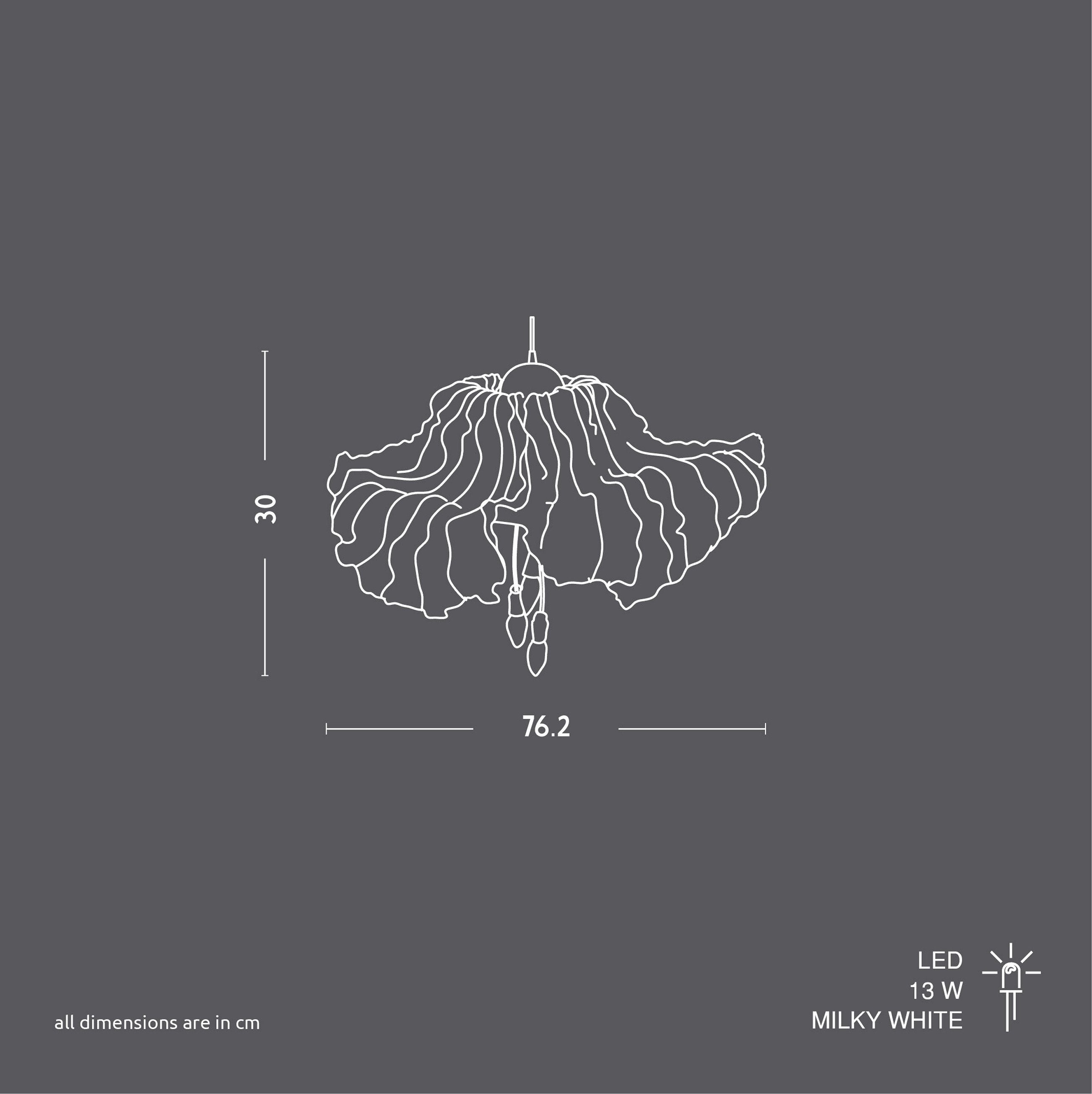 Passion Flower Pendant Lamp