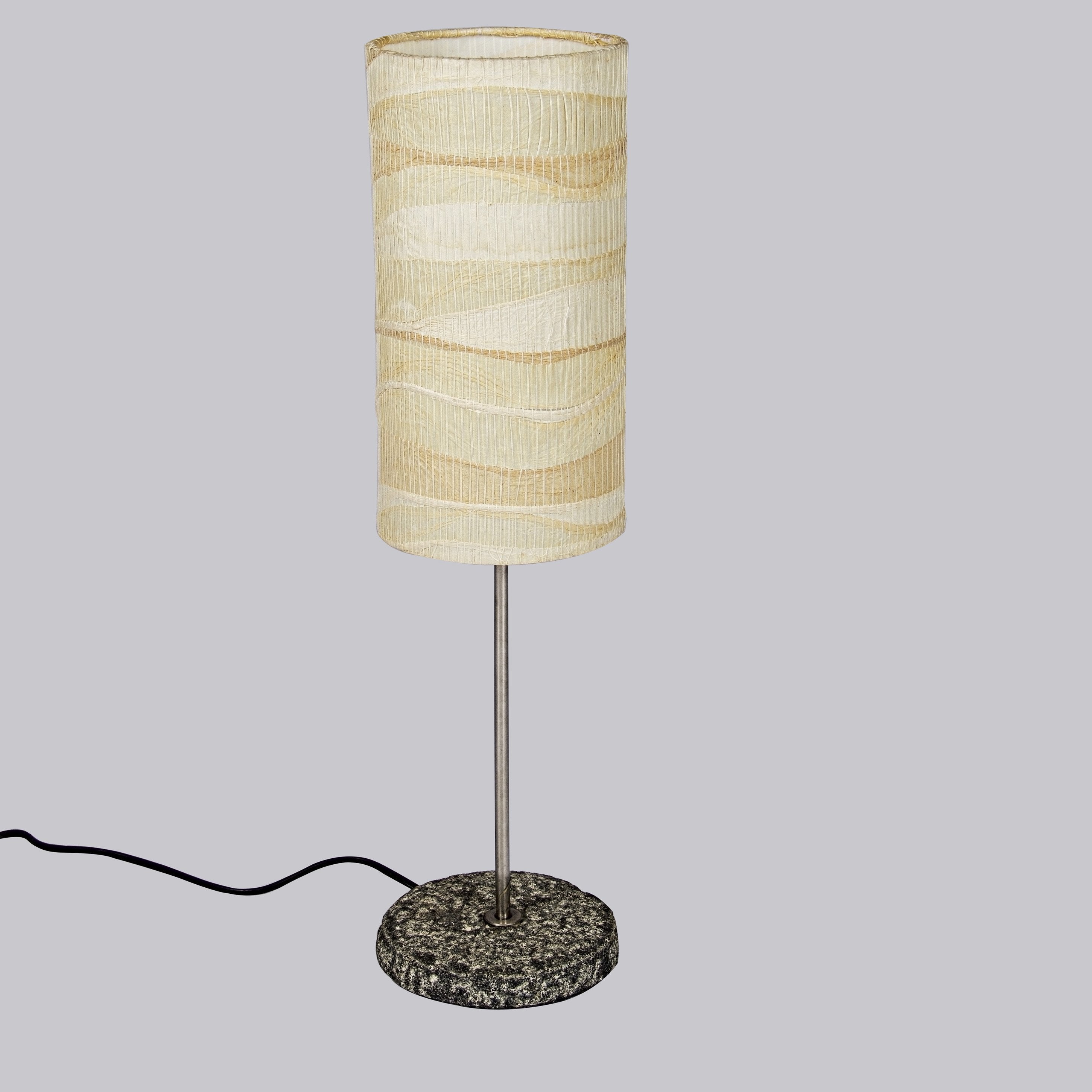 Tower Woven Table Lamp