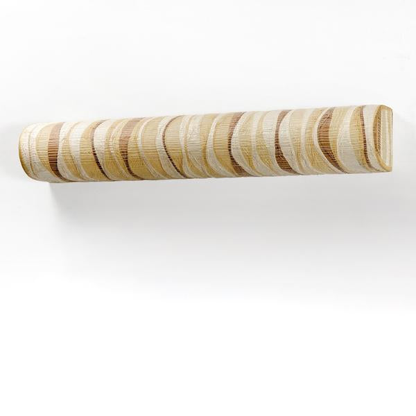 Tube Cover Curve Woven Wall Lamp Large