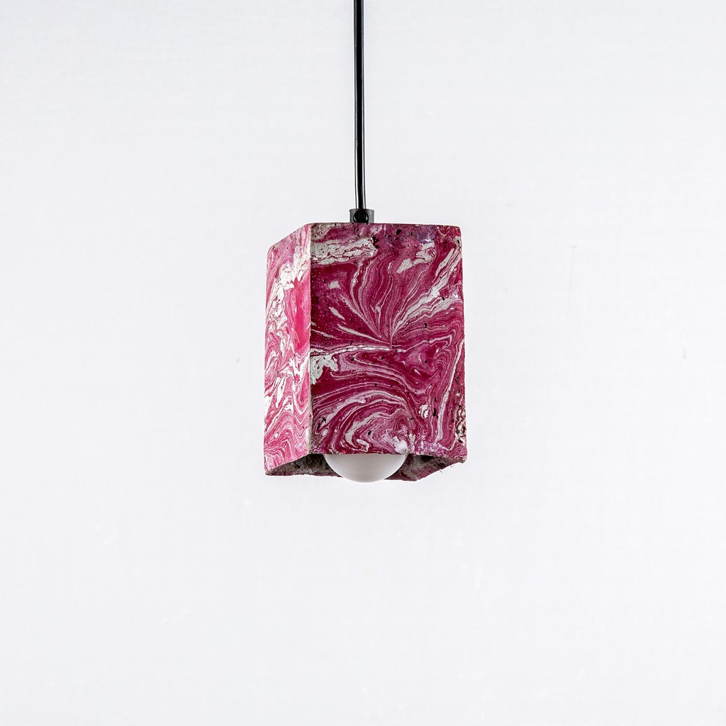 Blossom Dappled Cubiture Pendant Lamp