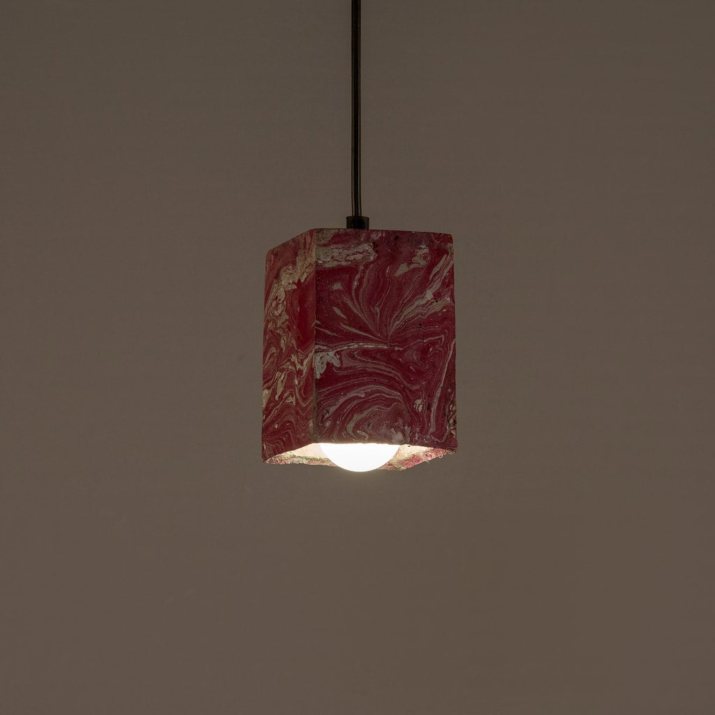 Blossom Dappled Cubiture Pendant Lamp