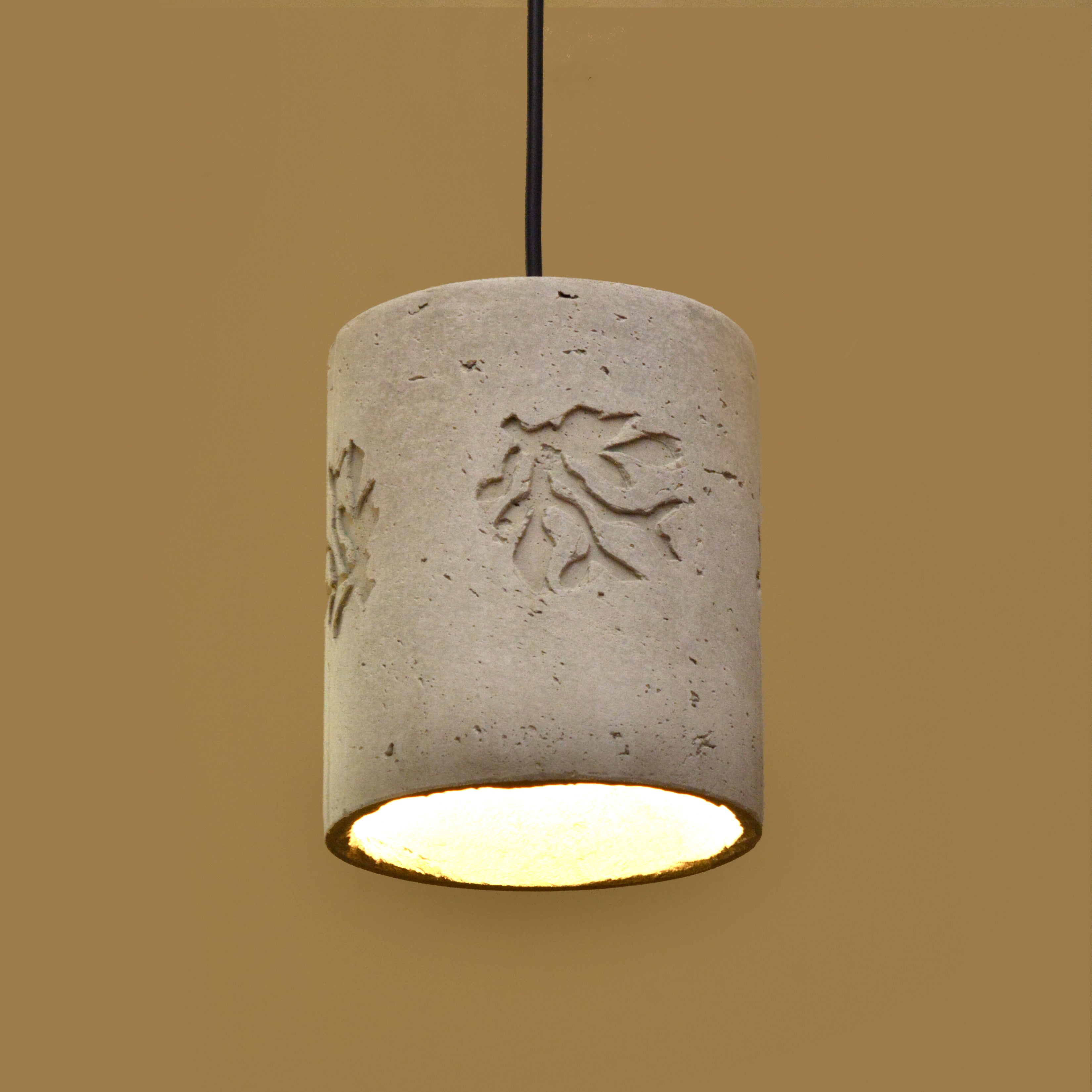 Canister Assorted Pendant Lamp (Floral Print)