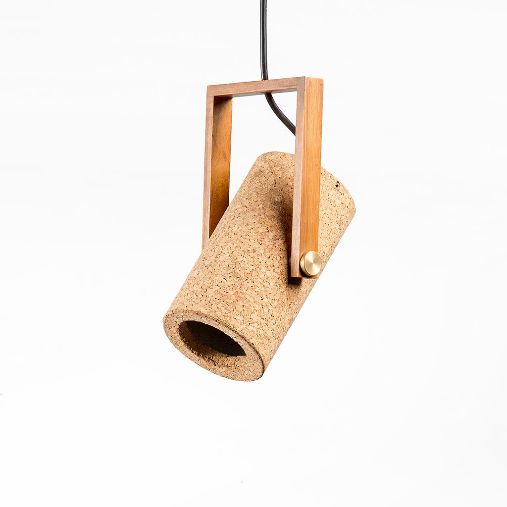 Cork Pivot Pendant Light