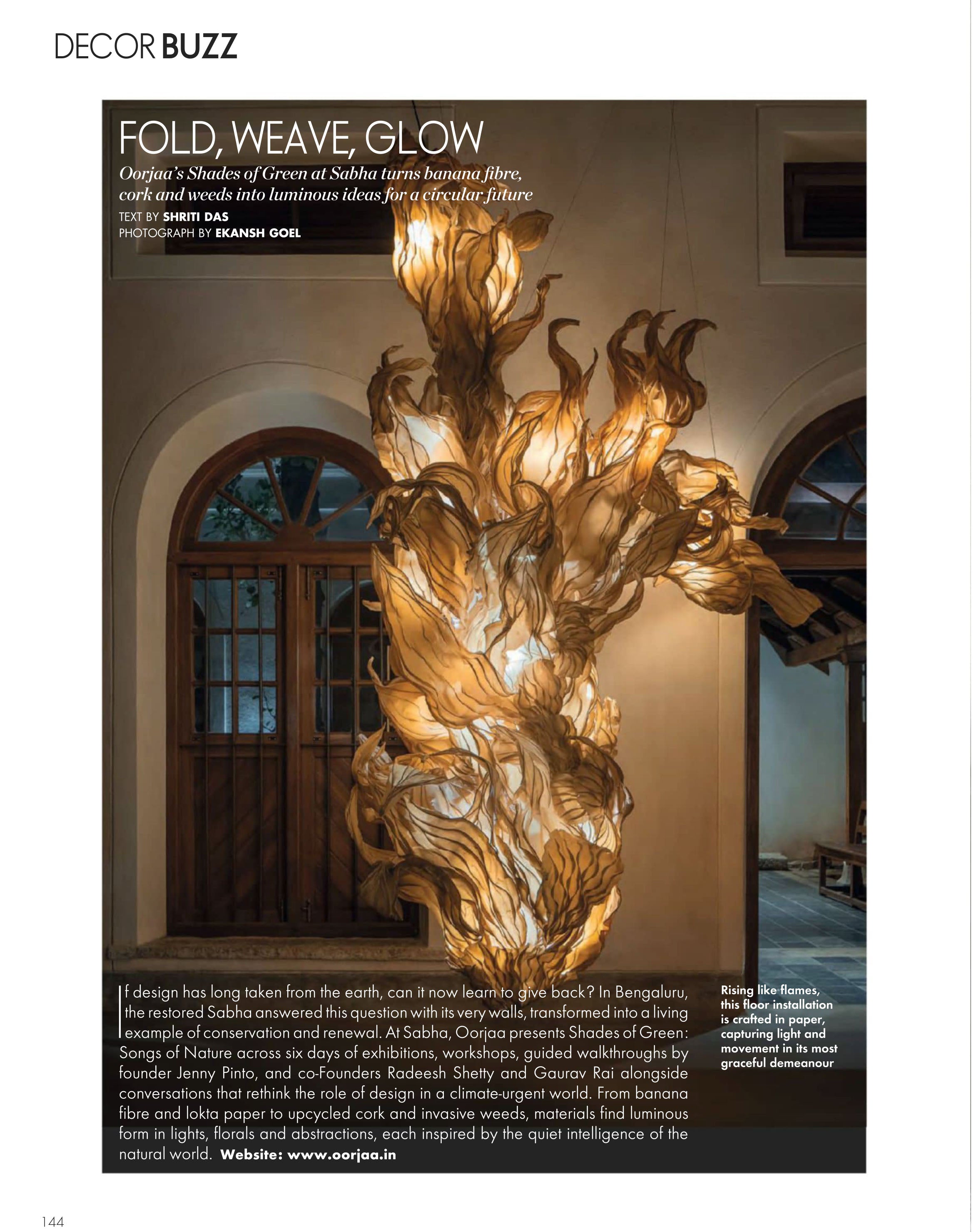 ELLE DECOR | OORJAA'S SHADES OF GREEN