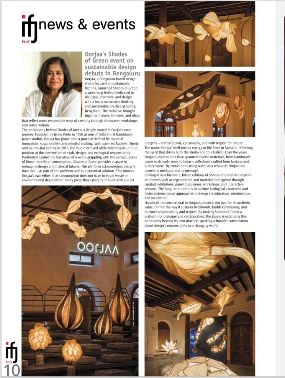 IFJ PLUS | OORJAA'S SHADES OF GREEN EVENT