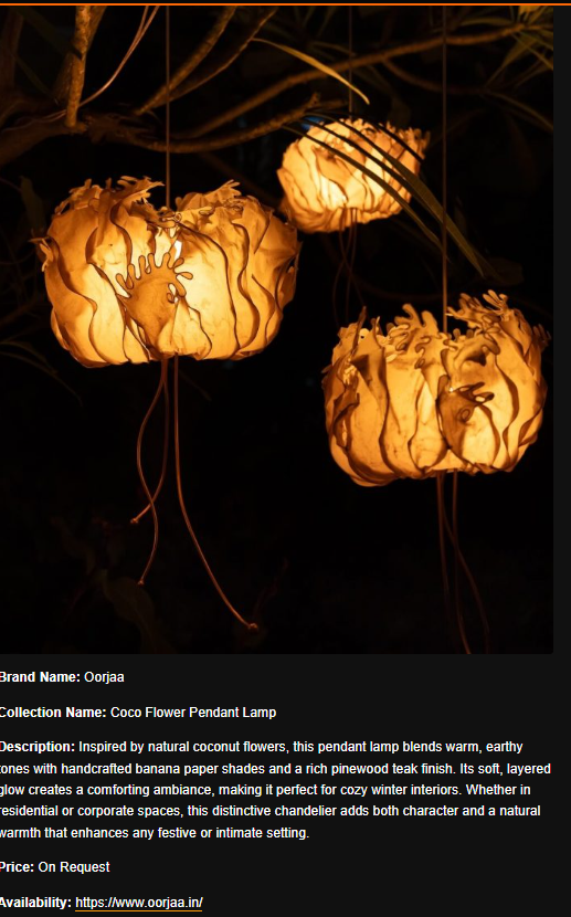 BOLD OUTLINE | COZY WINTER LIGHTING STYLES