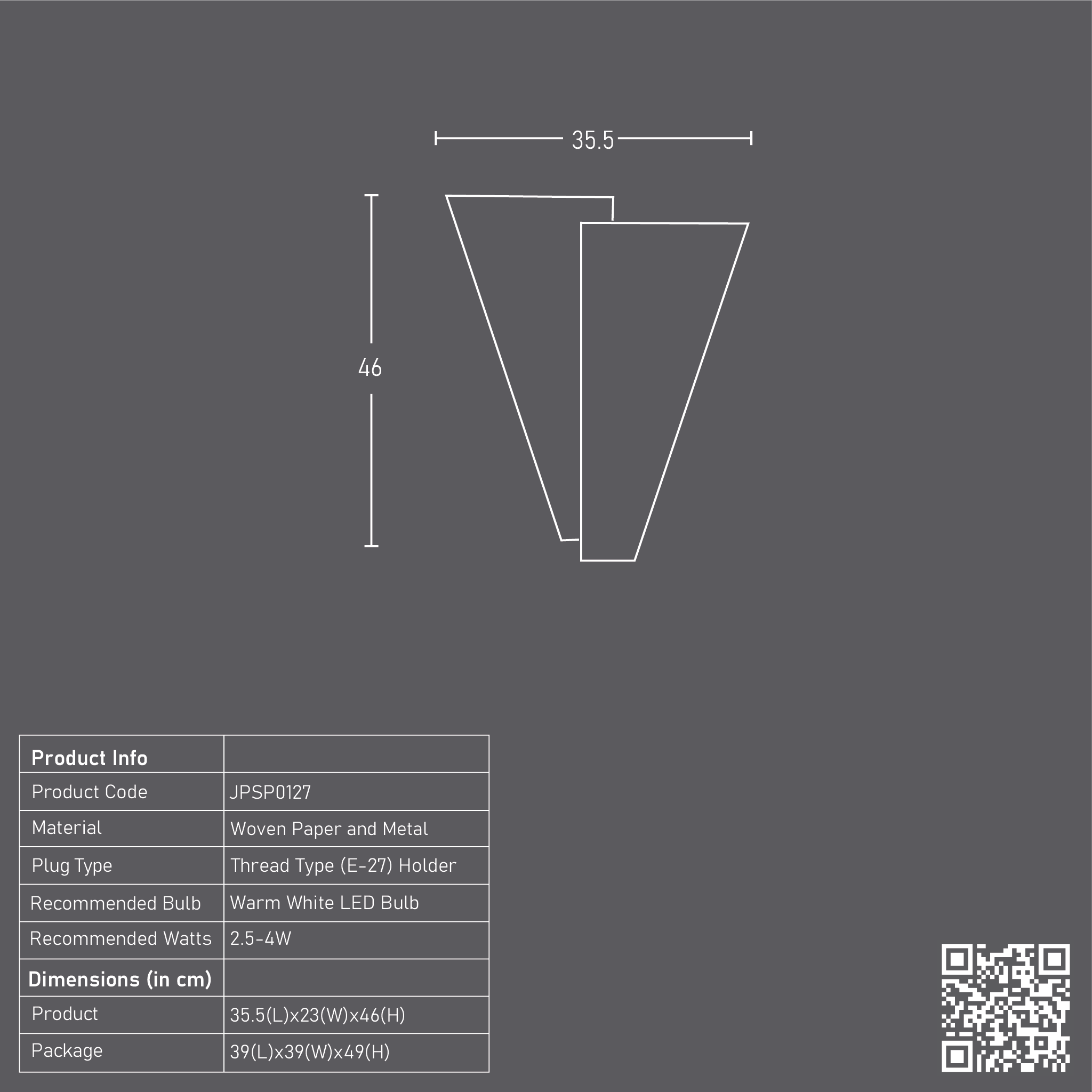 Pinnacle Woven Wall Lamp
