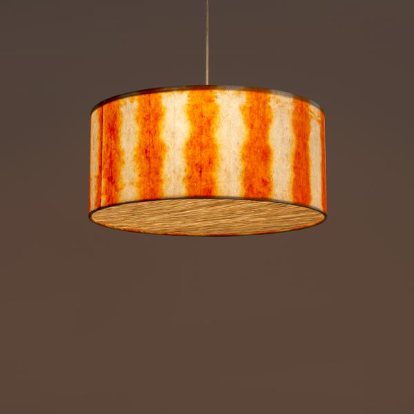 Drum Shibori Linear Pendant Lamp