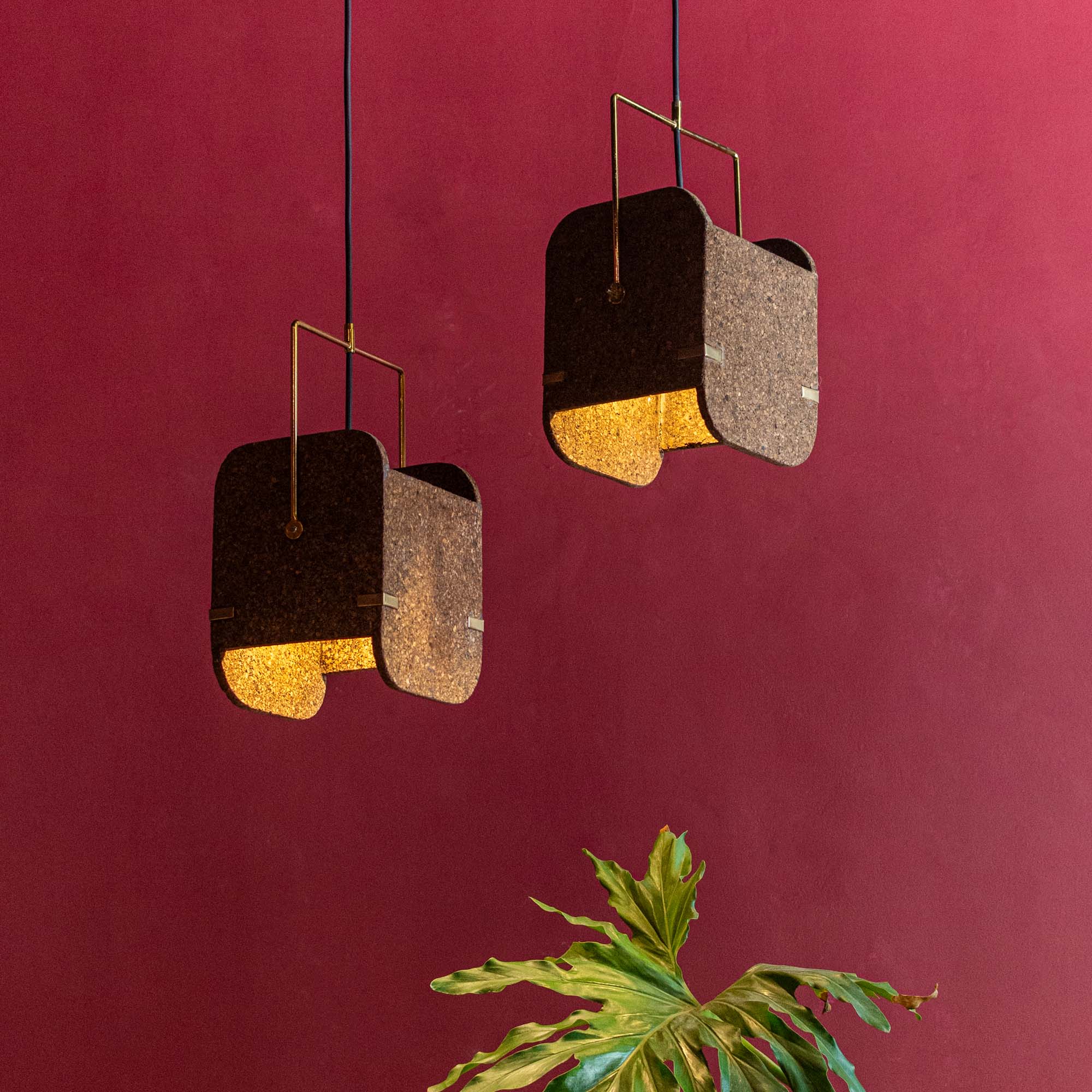 Jude T Pendant Lamp (Light Cork)