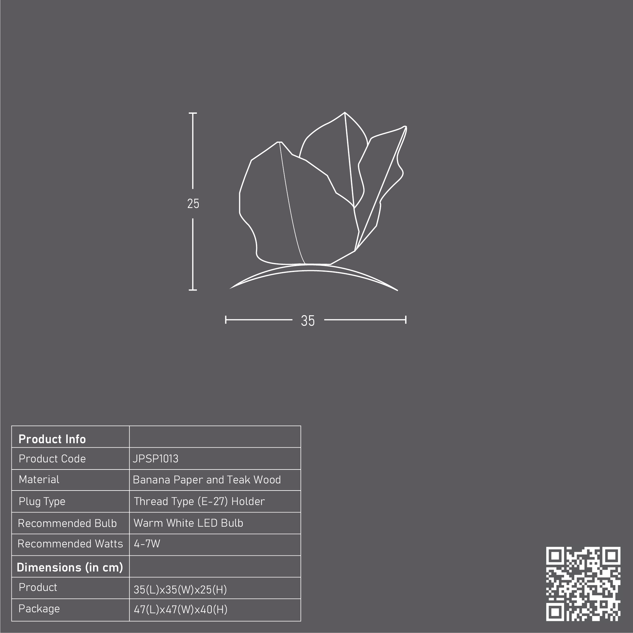 Vineyard Bloom Table Lamp
