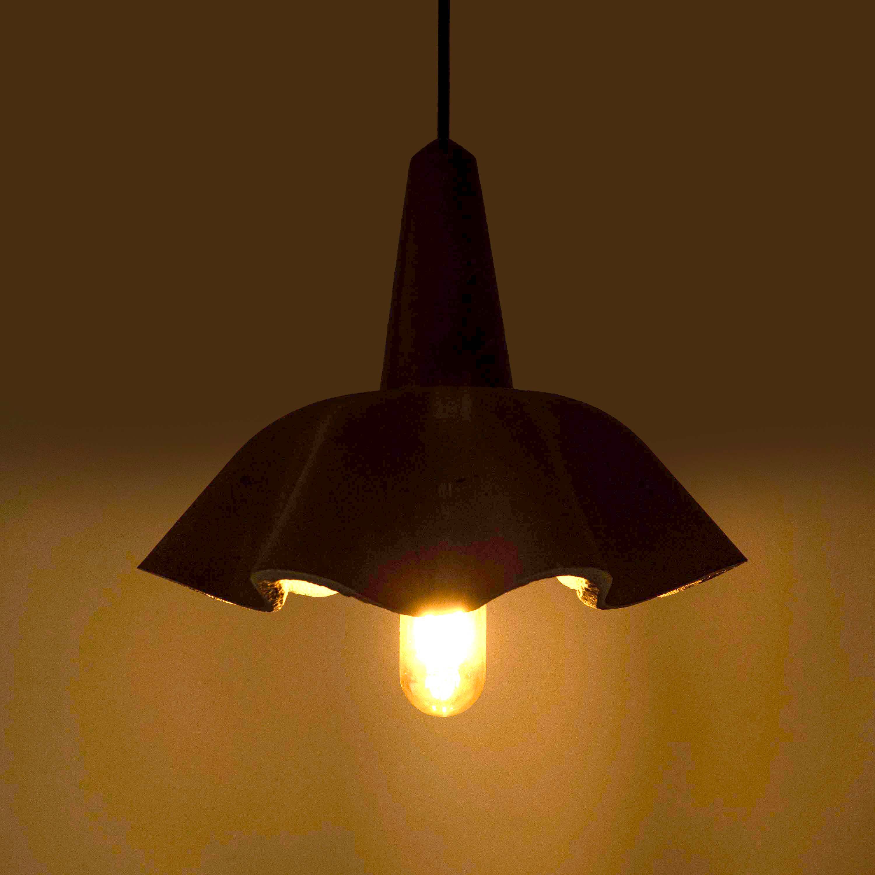 Twill Pendant Lamp (Merlot)