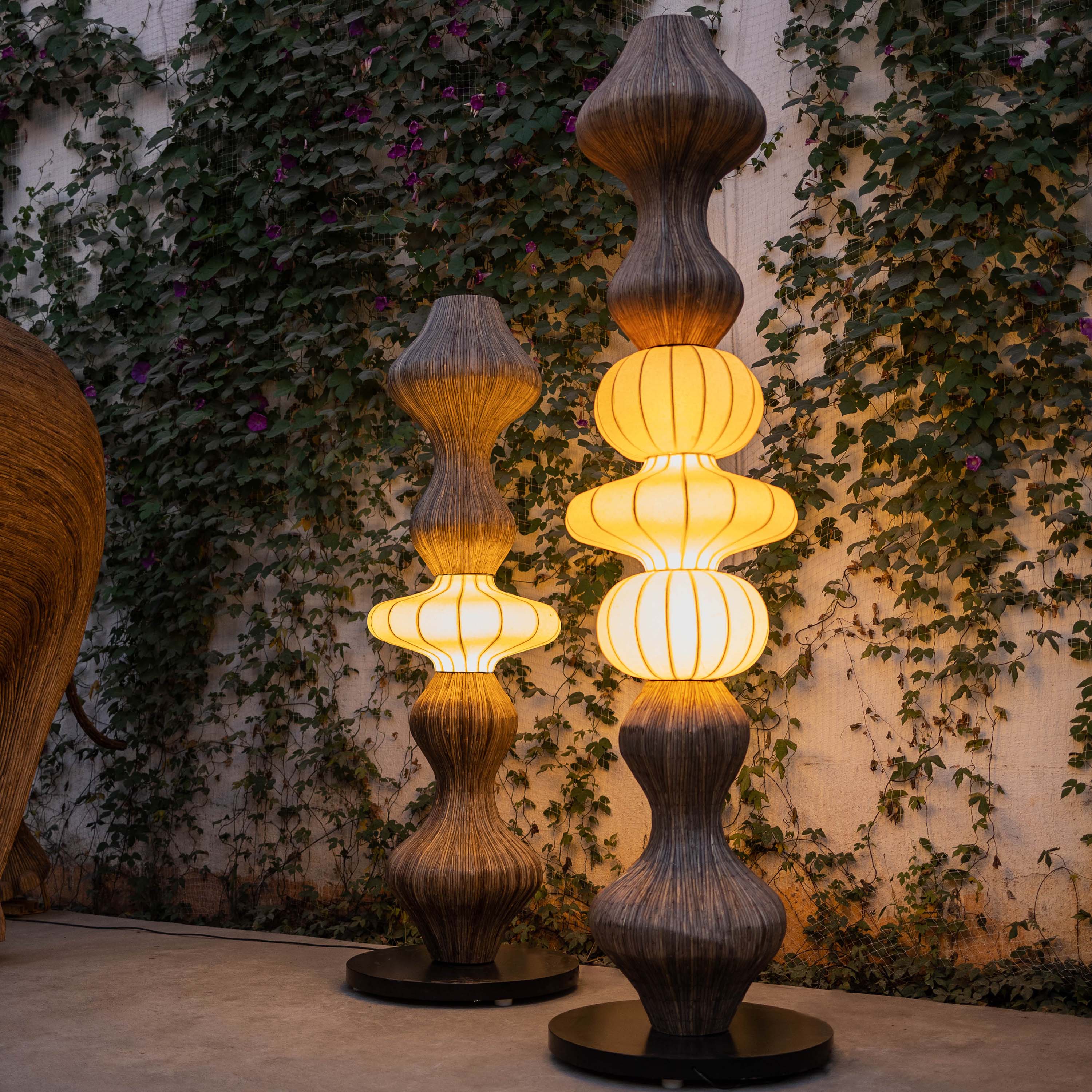 Buy Floor Lamp | Cork Tree Light | Shop at Oorjaa