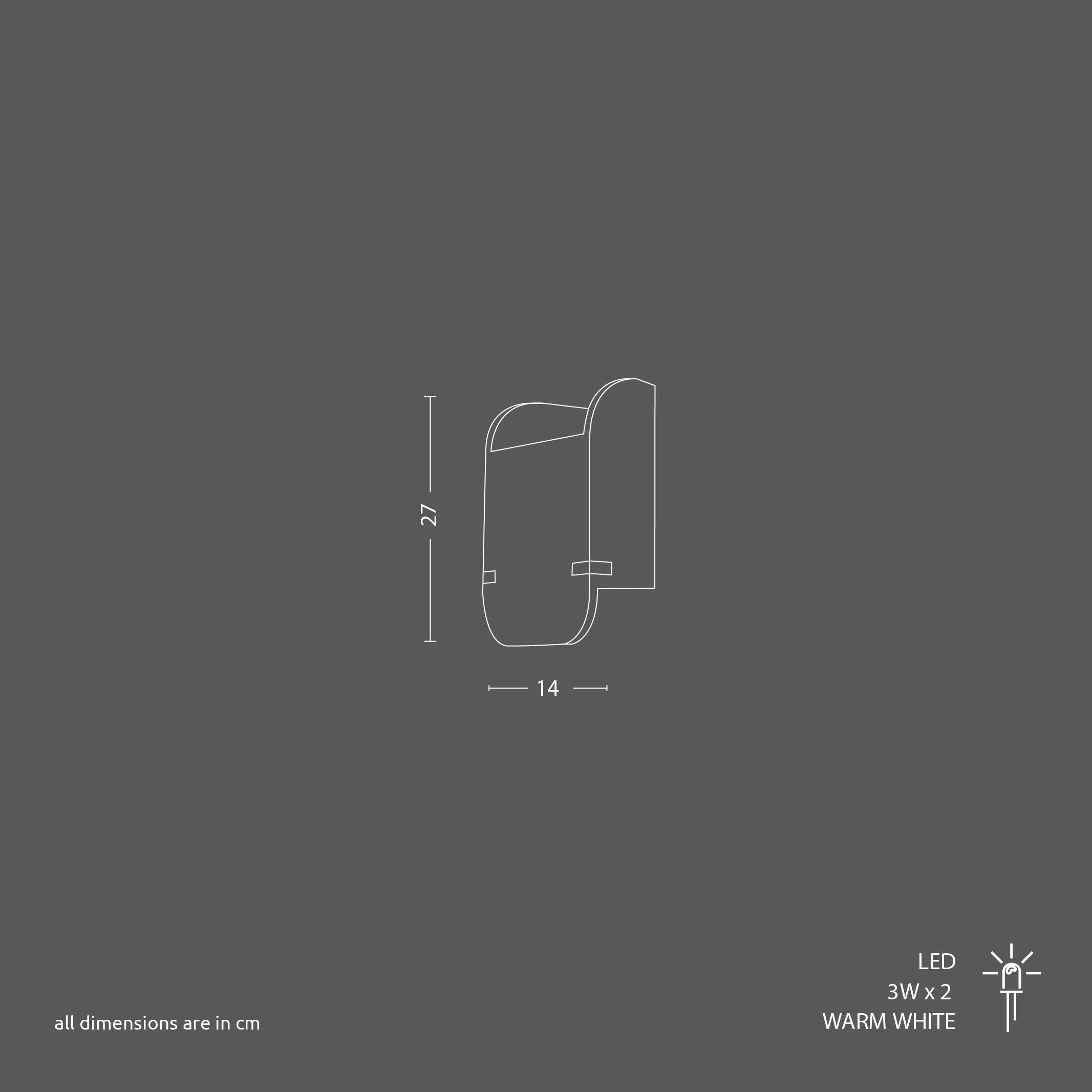 Jude Wall Lamp (Light Cork)